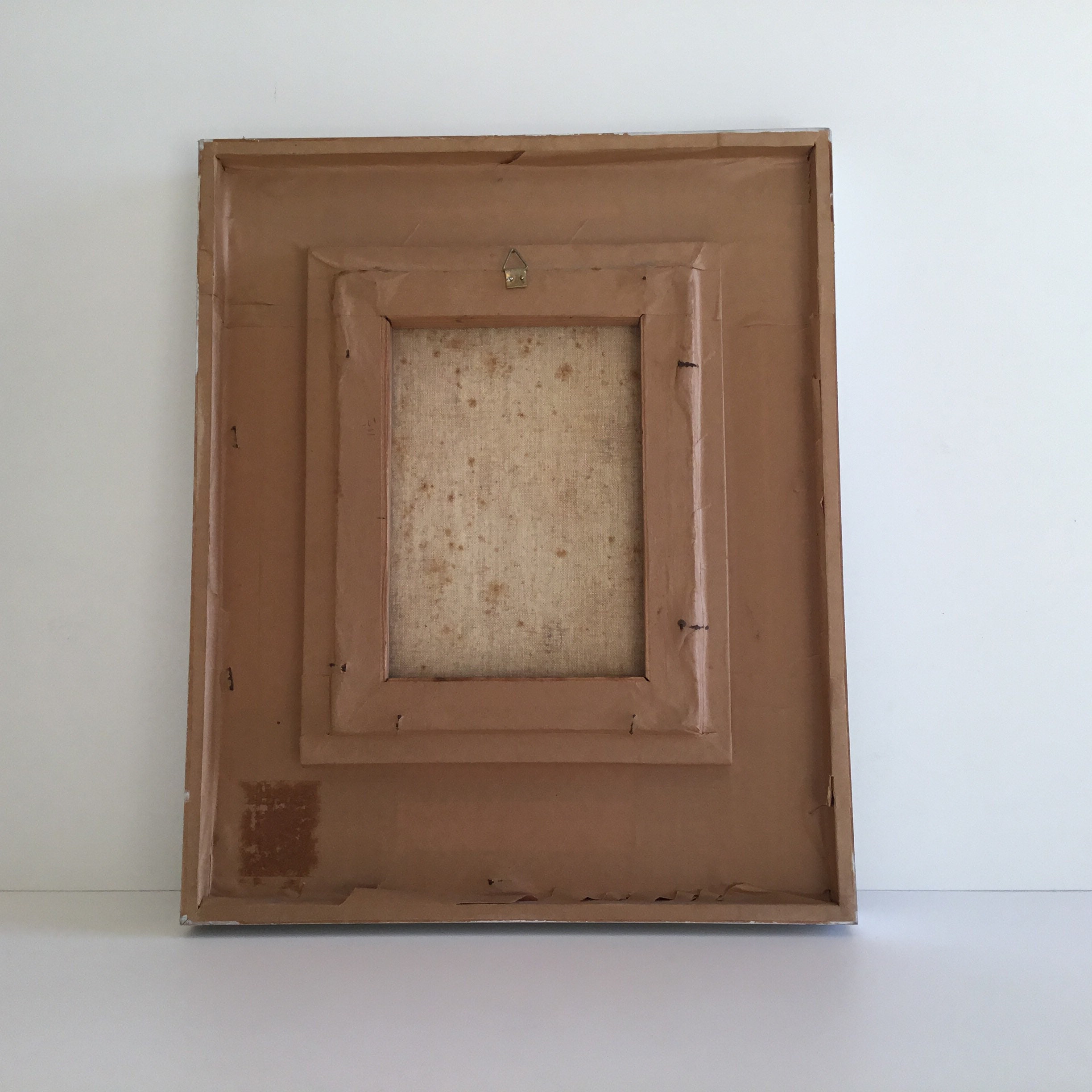 Vintage Painting | 1950s French Montmartre Paris Landscape, Signed Original Frame — photo 8 of 8
