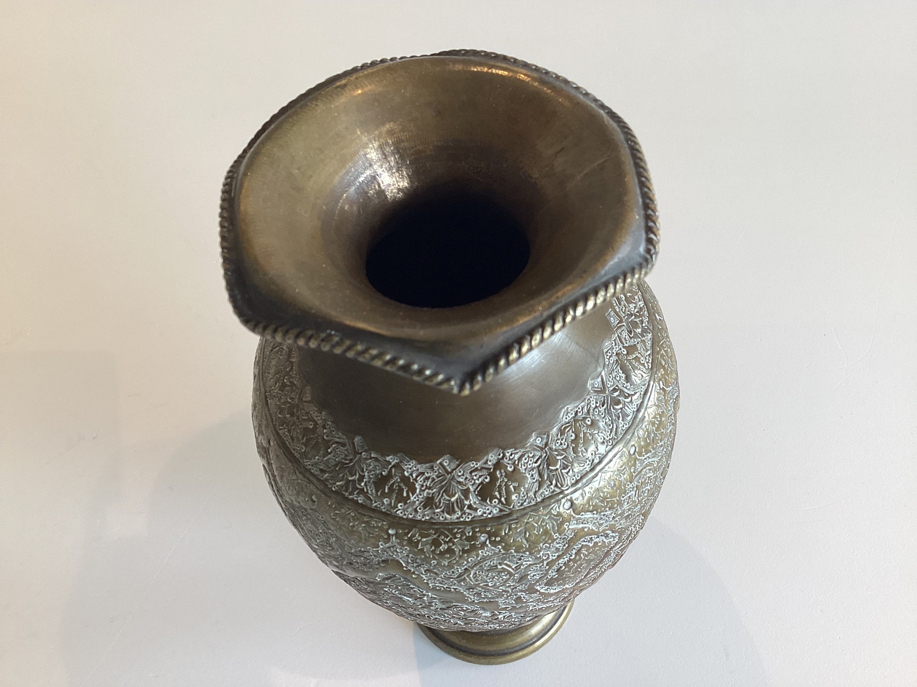 Antique Copper Vase | 1900s, Orienta Collectible Royal Metalwork — photo 4 of 11