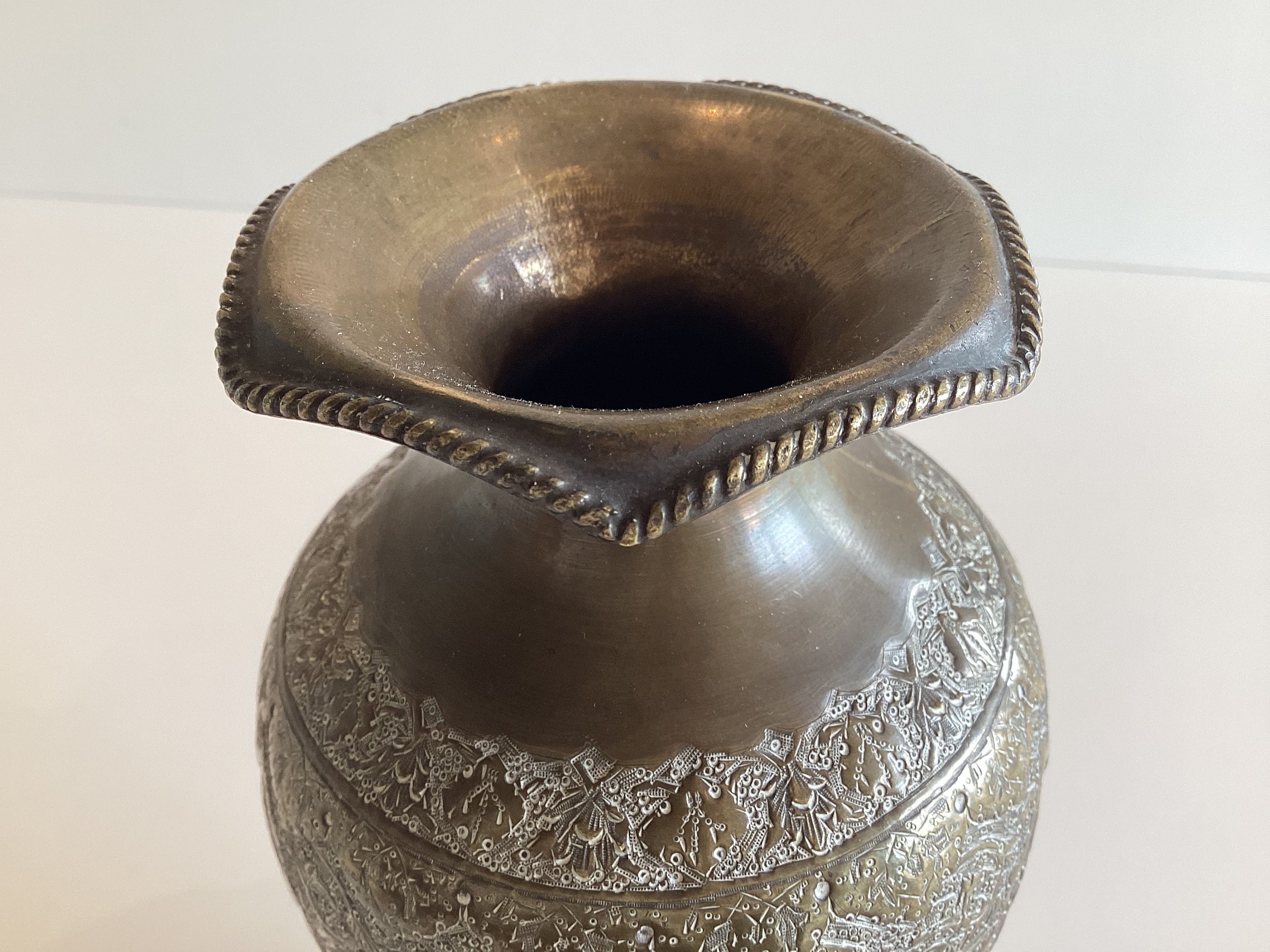 Antique Copper Vase | 1900s, Orienta Collectible Royal Metalwork — photo 5 of 11