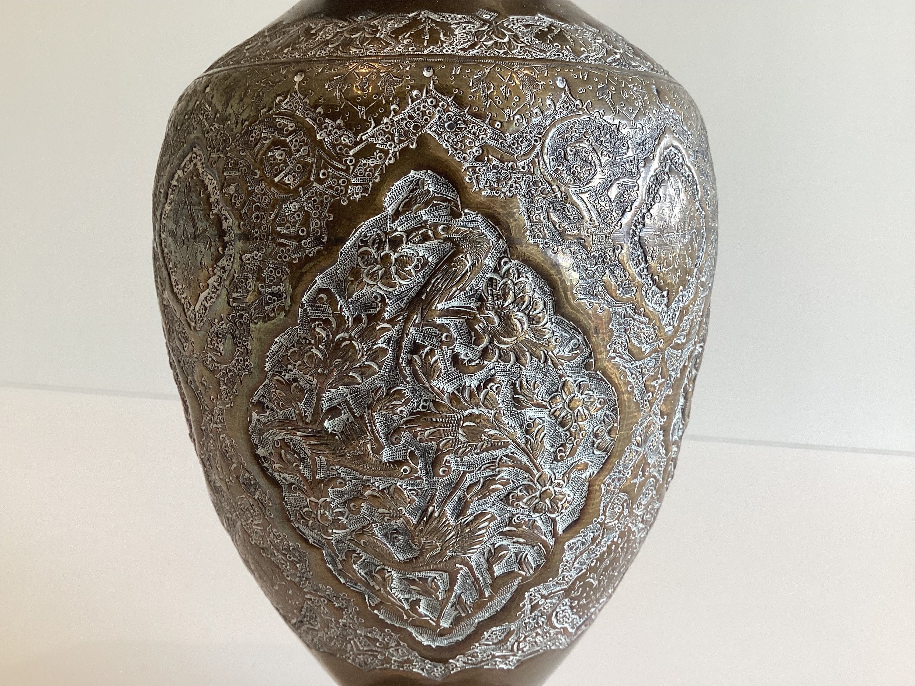 Antique Copper Vase | 1900s, Orienta Collectible Royal Metalwork — photo 6 of 11