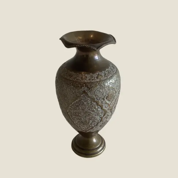 Antique Copper Vase | 1900s, Orienta Collectible Royal Metalwork