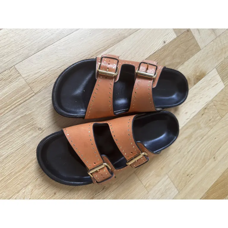 Isabel Marant Lennyo Studded Leather Sandals — photo 3 of 7