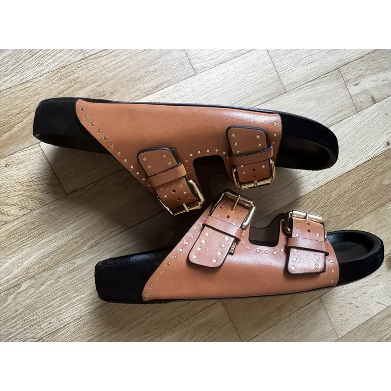 Isabel Marant Lennyo Studded Leather Sandals — photo 5 of 7