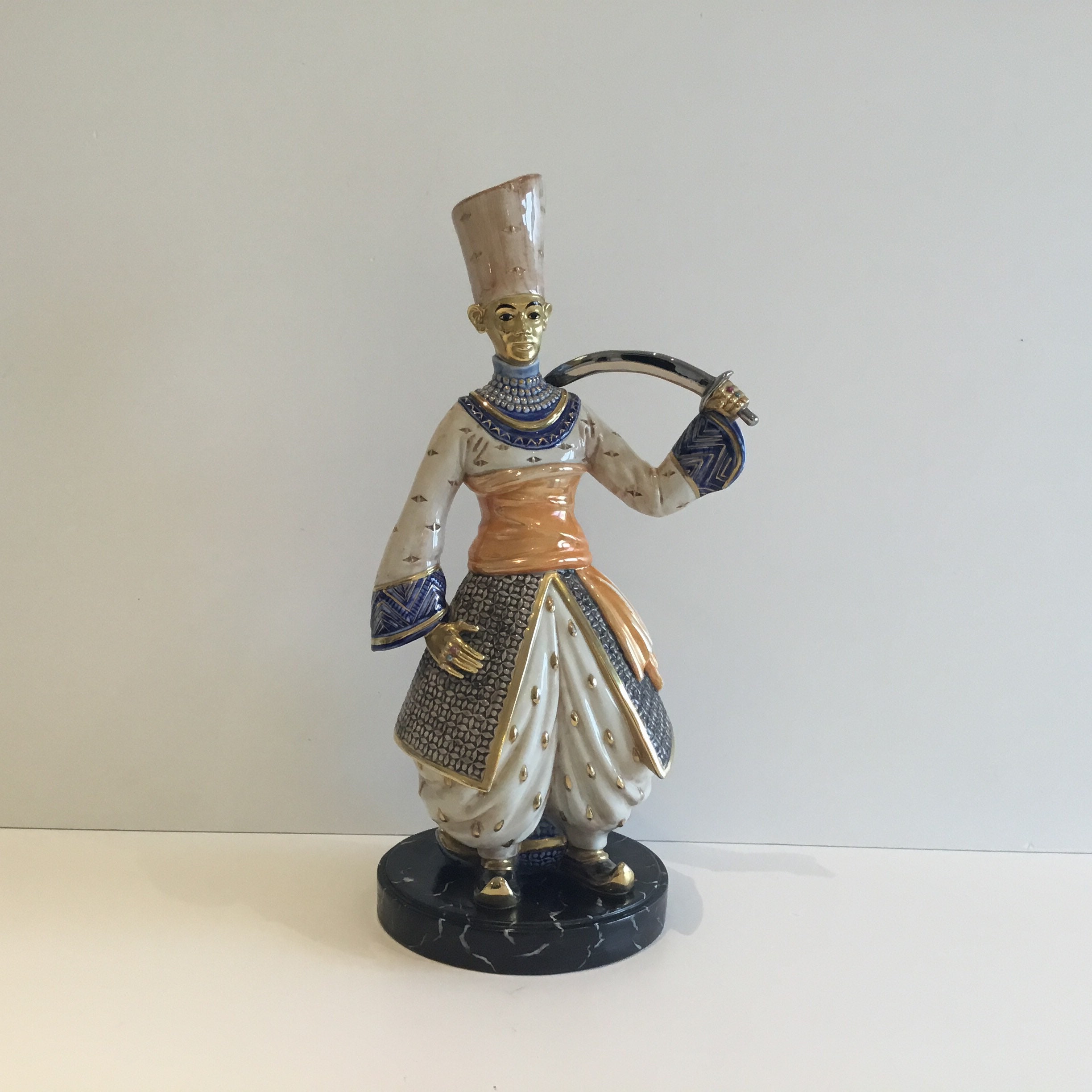 Porcelain Figurine – Large Capodimonte Edoardo Tasca, 1970s Limited Edition — photo 2 of 11
