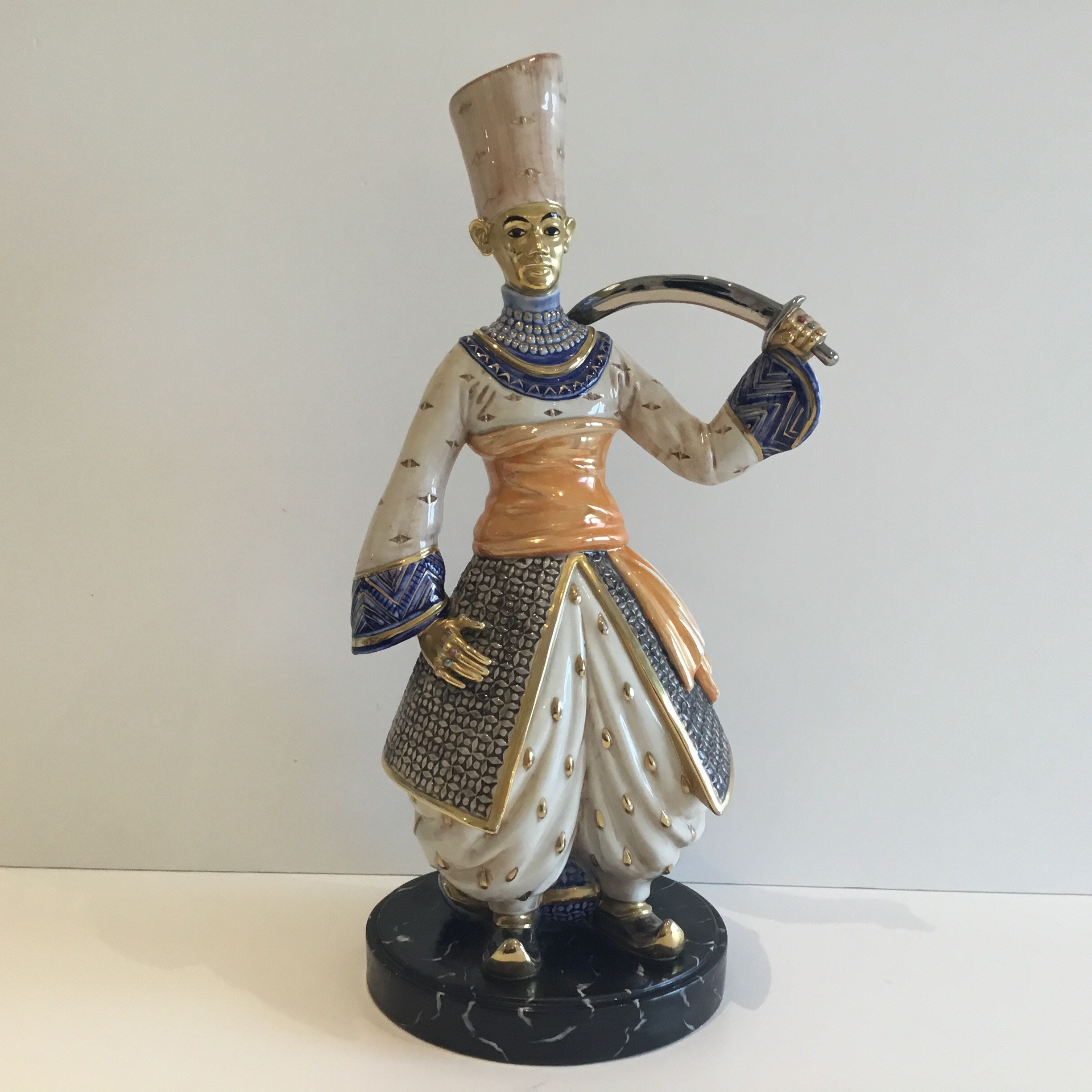 Porcelain Figurine – Large Capodimonte Edoardo Tasca, 1970s Limited Edition — photo 3 of 11