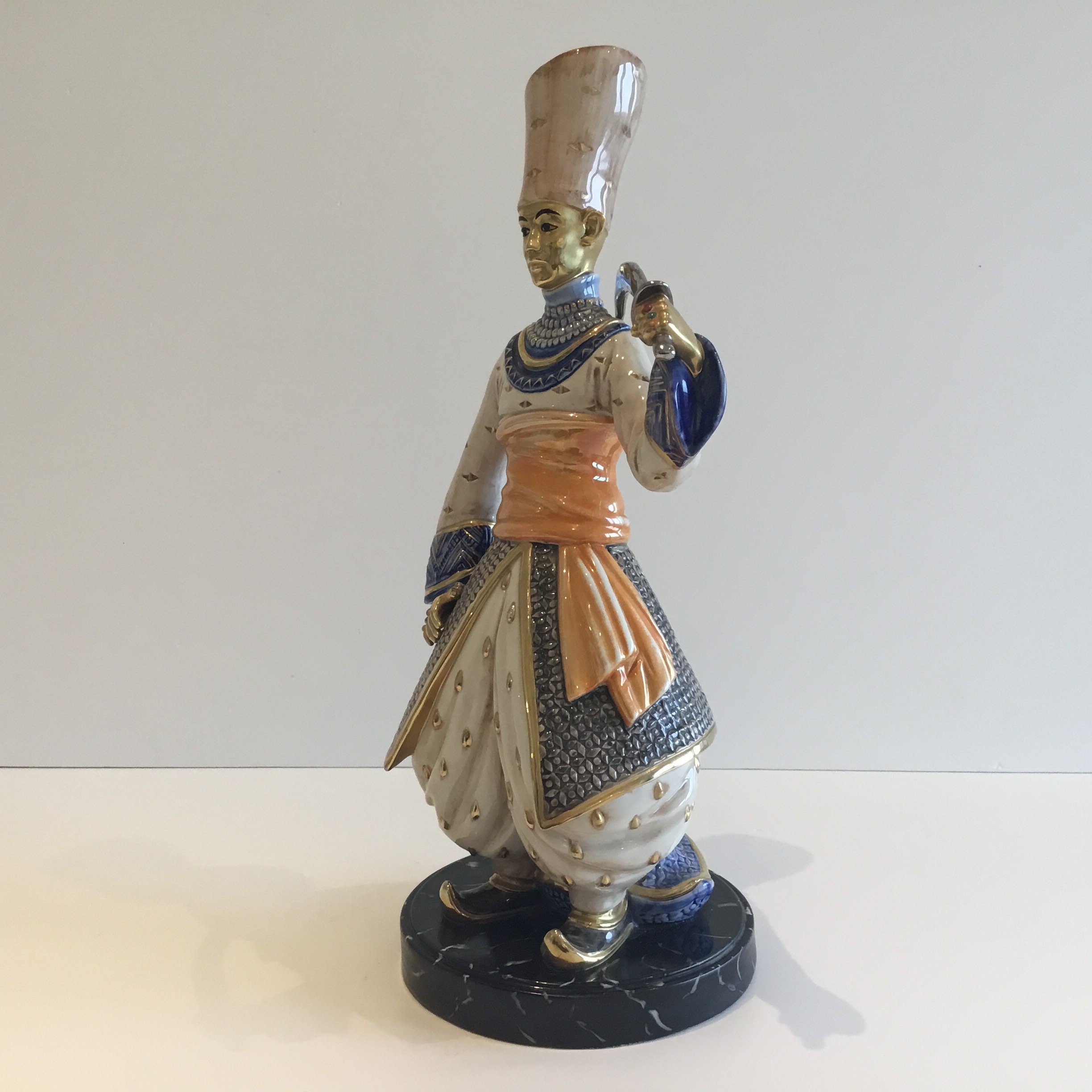 Porcelain Figurine – Large Capodimonte Edoardo Tasca, 1970s Limited Edition — photo 6 of 11