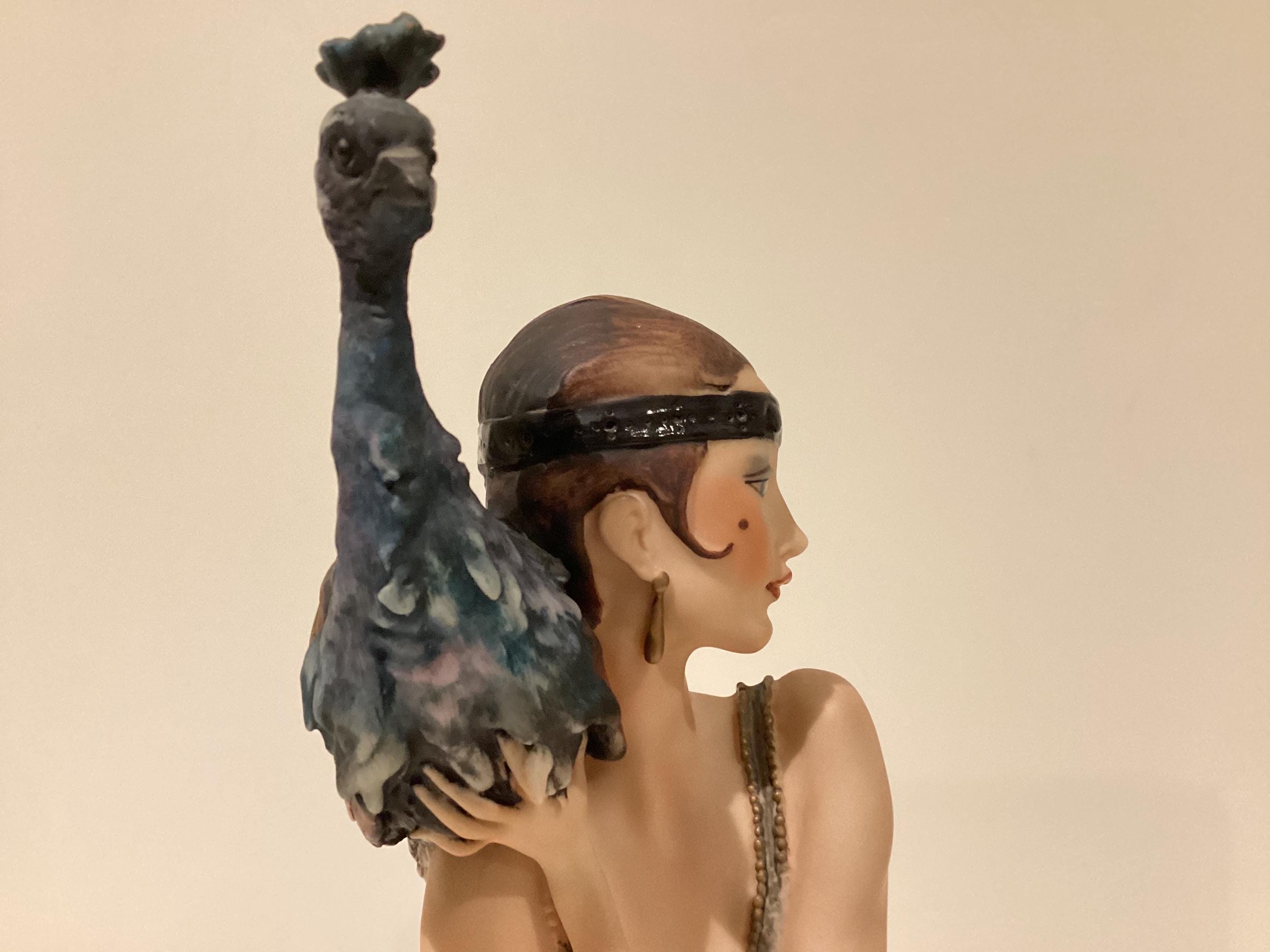 Vintage Figurine | Giuseppe Armani “Lady with Peacock” 1987 Limited Edition 0385C, First Series — photo 11 of 11