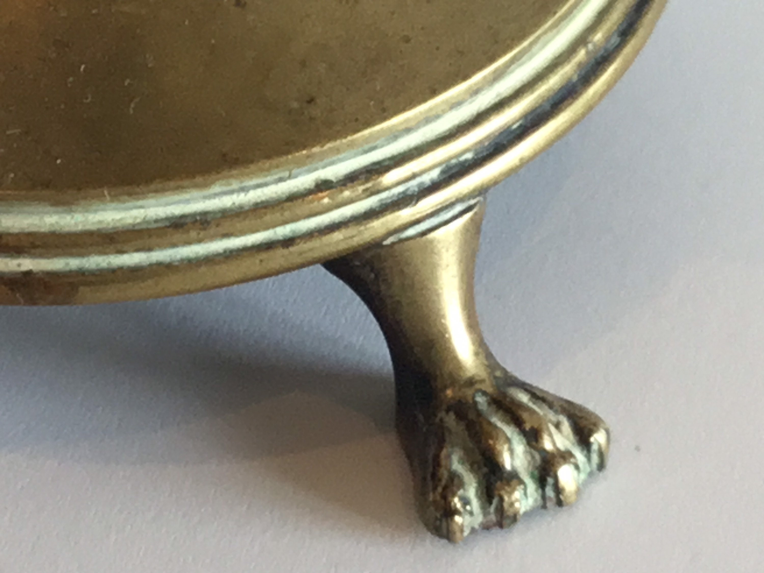Antique Candlesticks | Neo Gotic 1700s  French Gilded Copper, Amber Cabochon Pair — photo 6 of 11