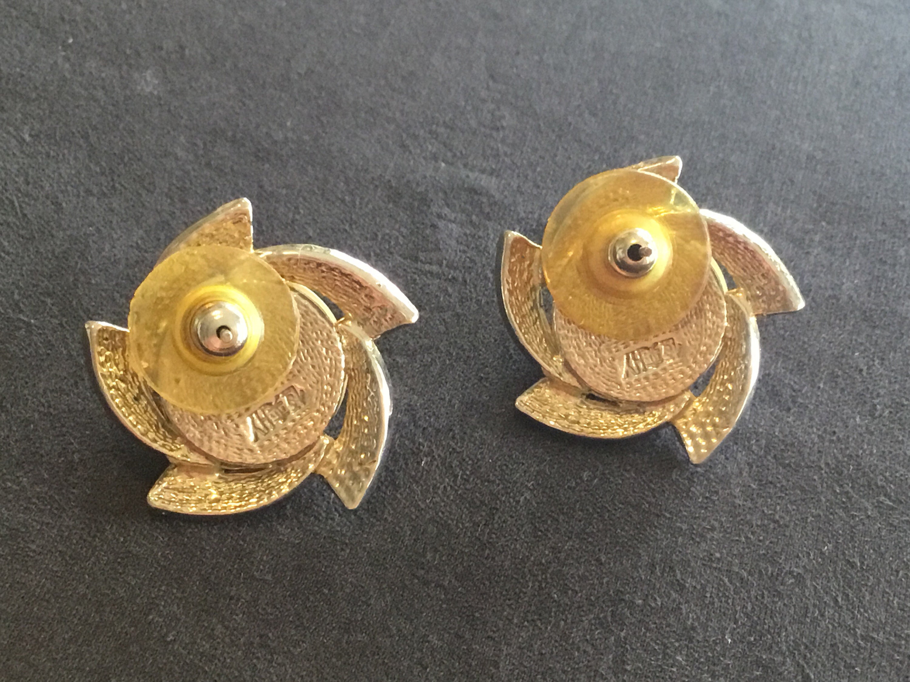 Vintage Jewelry Earrings – Luxury Design (1980s) Made in France — photo 7 of 8