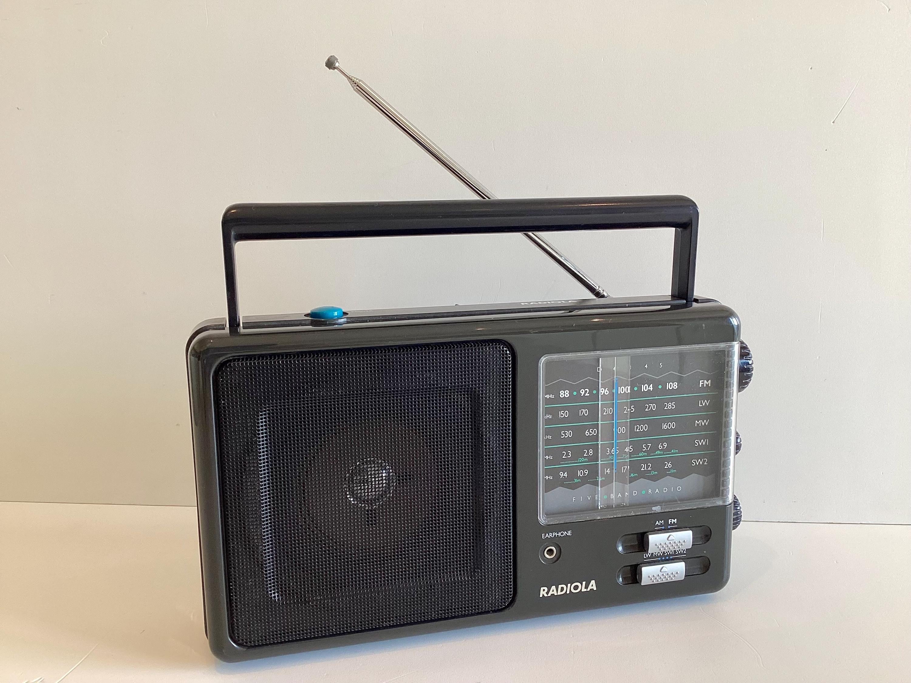 Vintage Radio Radiola D4345/18 (1980s), French Society, Portable Working, Collectible — photo 2 of 8