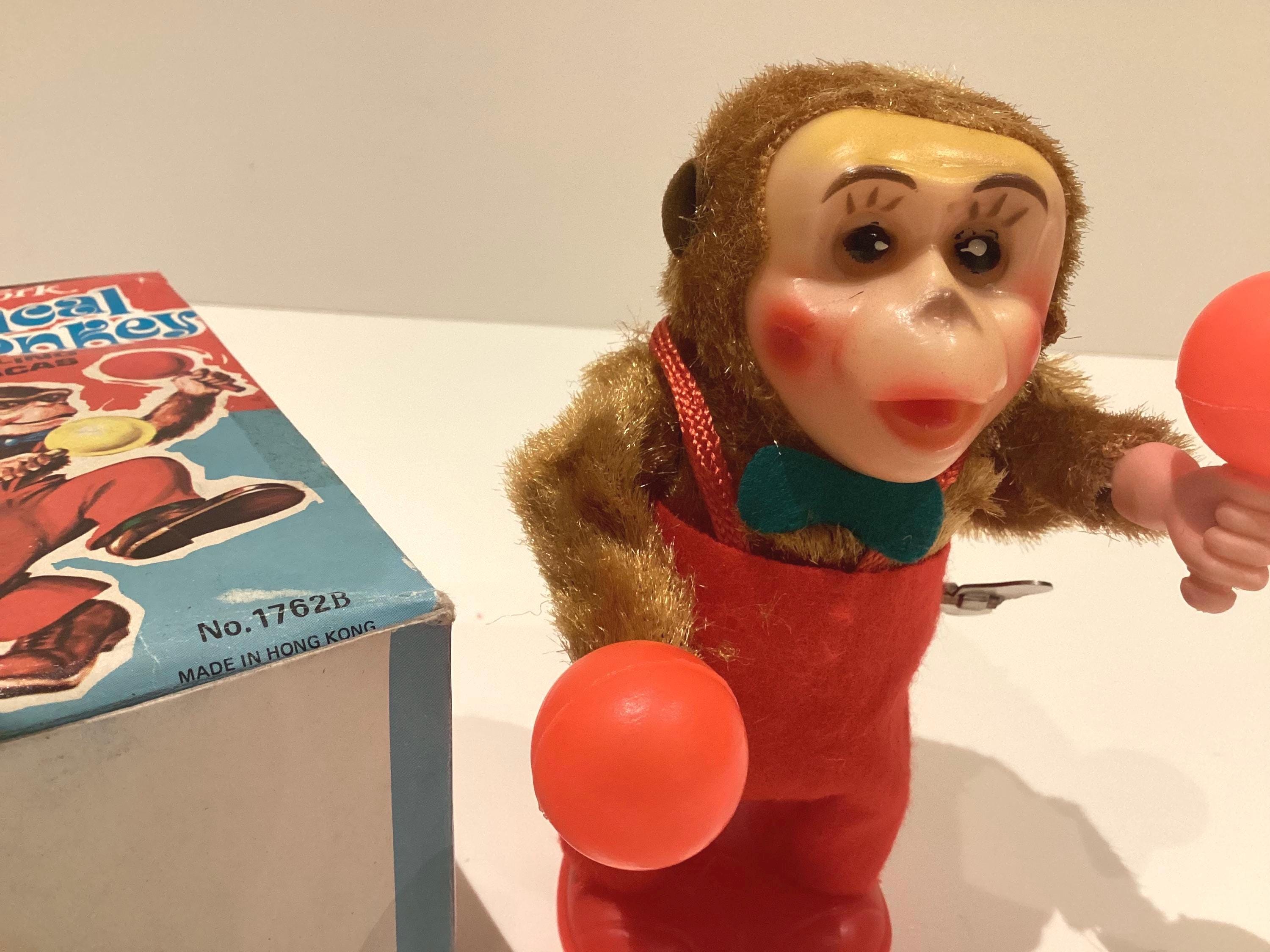 Automaton Musical Monkey | 1960s  Rare Vintage & Collectible Toy — photo 7 of 8