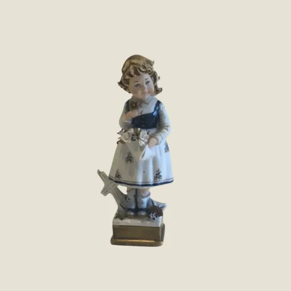 Capodimonte Porcelain | Vintage 1960s Italian Figurine, Vier Tasca Design