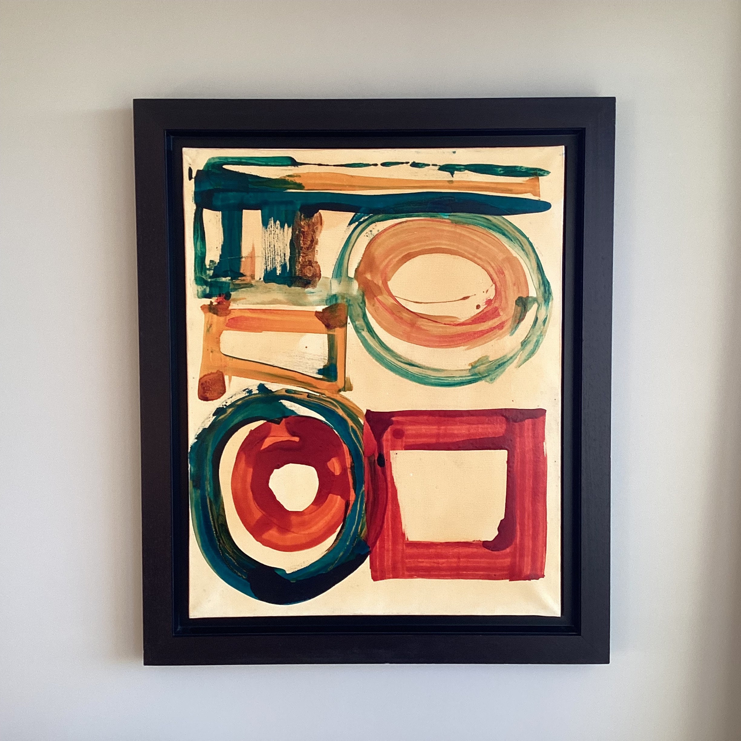 Abstract Art | Marthe Keller Bold Textural Painting, 2008 Contemporary Canvas* — photo 2 of 9