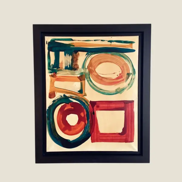 Abstract Art | Marthe Keller Bold Textural Painting, 2008 Contemporary Canvas*