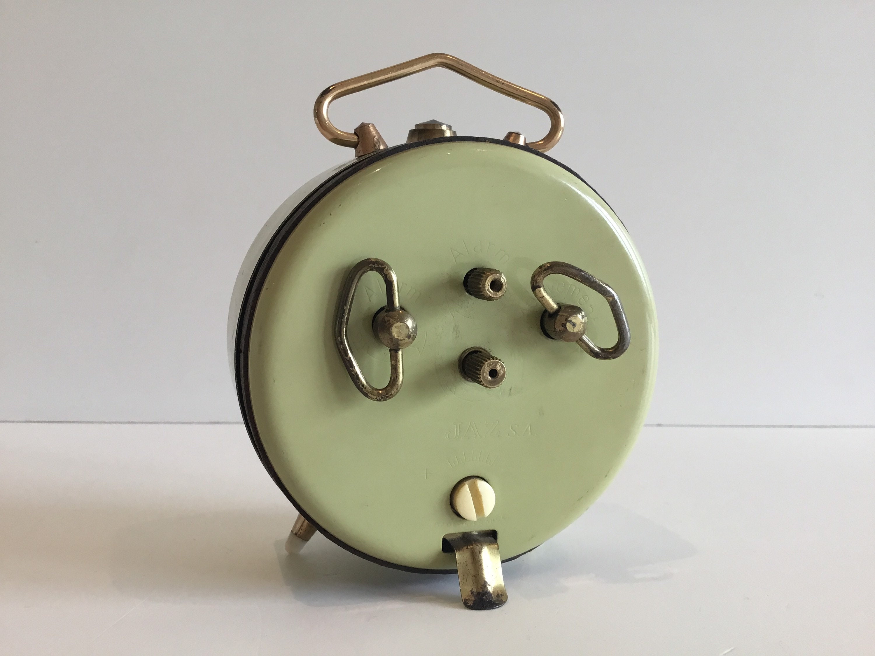 Vintage Clock | Jaz Mechanical Alarm Clock (1950s) Made in France — photo 8 of 8