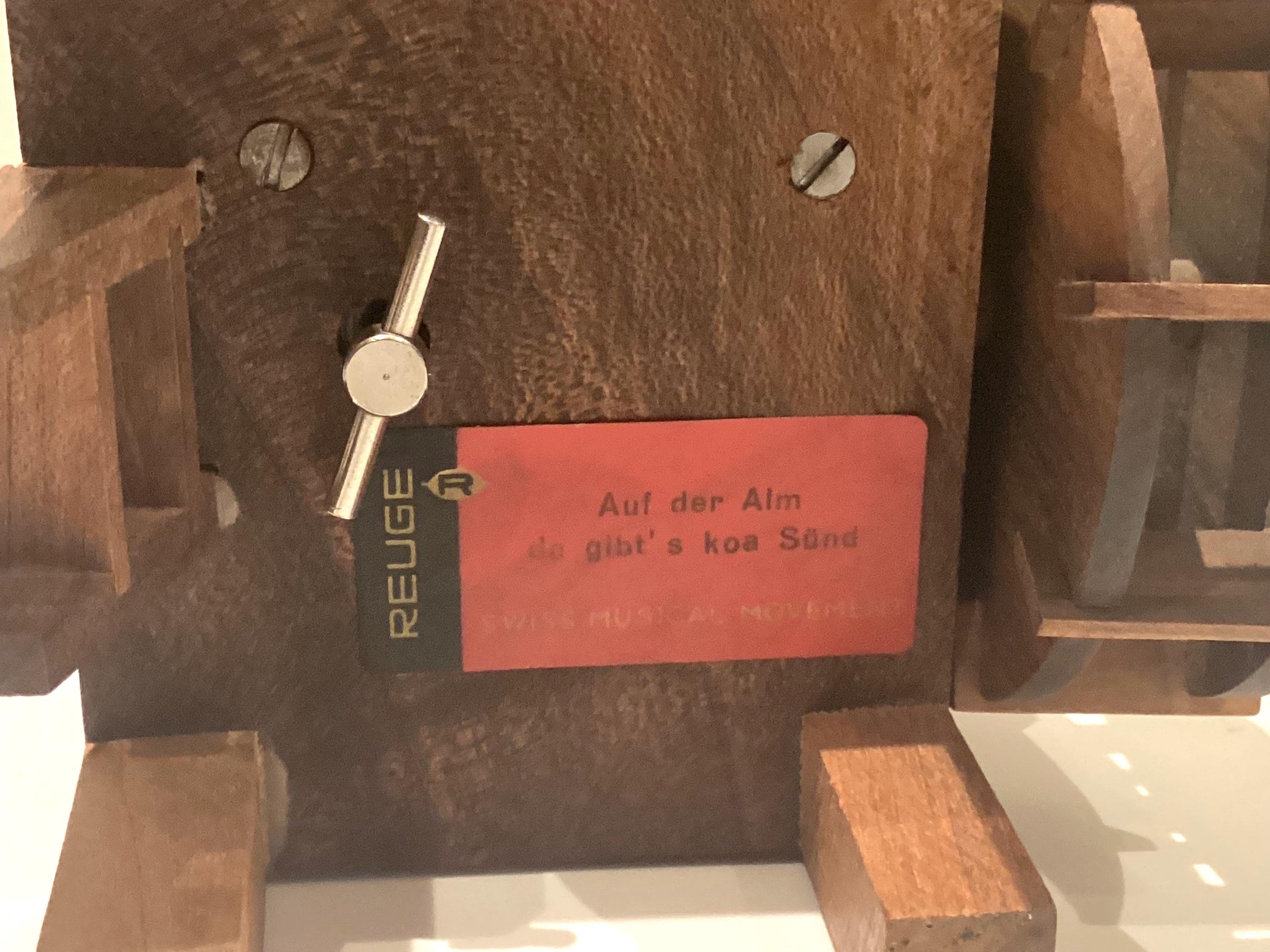 Vintage Music Box | 1950s Reuge Swiss Water Mill, Working Musical Jewelry Box — photo 7 of 7