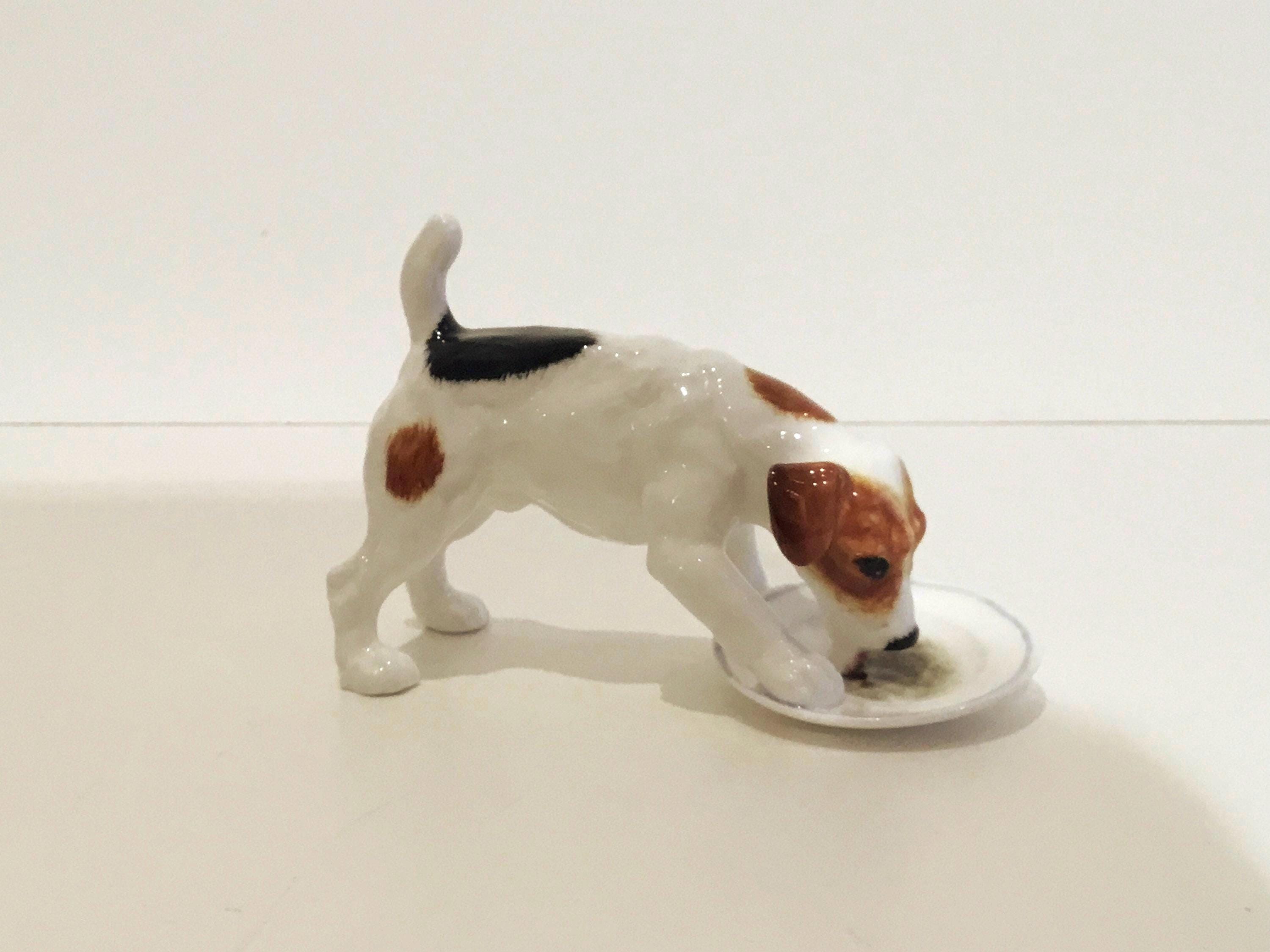 Porcelain Figurine | 1960s Royal Doulton Jack Russell Terrier, England — photo 2 of 8