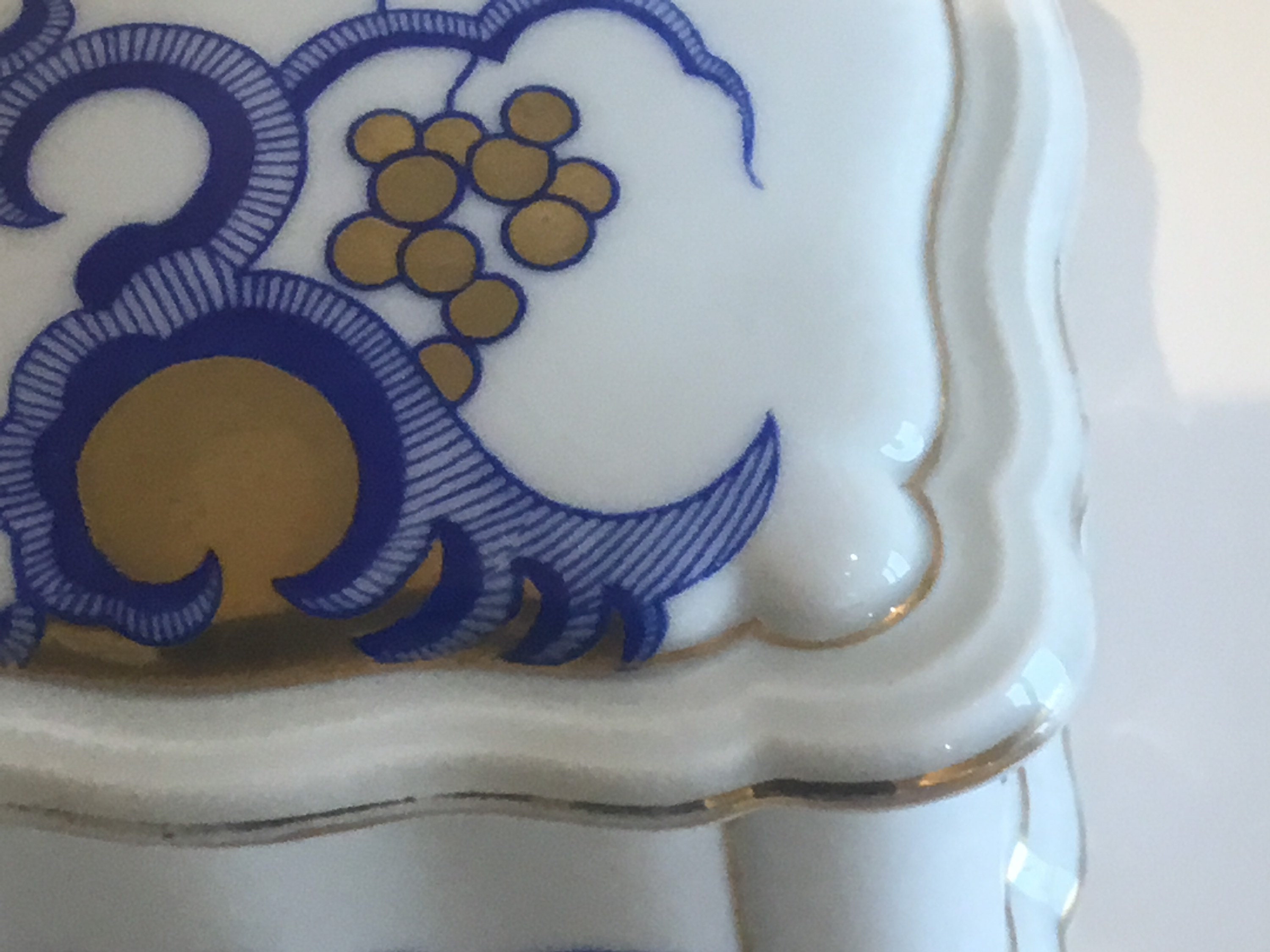Art Deco Porcelain Box – Rosenthal Bavaria 1930s Hand-Painted — photo 7 of 8