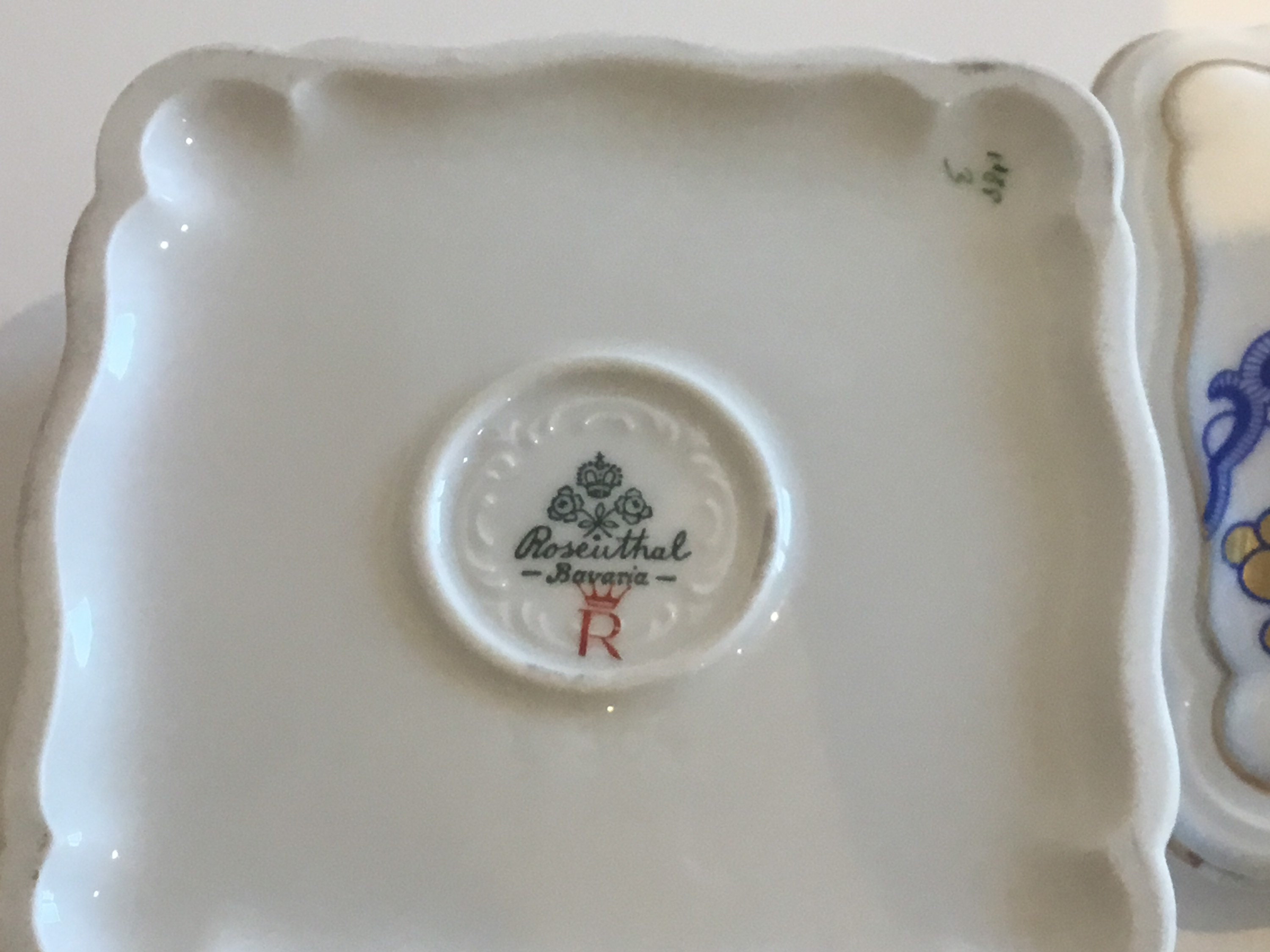 Art Deco Porcelain Box – Rosenthal Bavaria 1930s Hand-Painted — photo 8 of 8