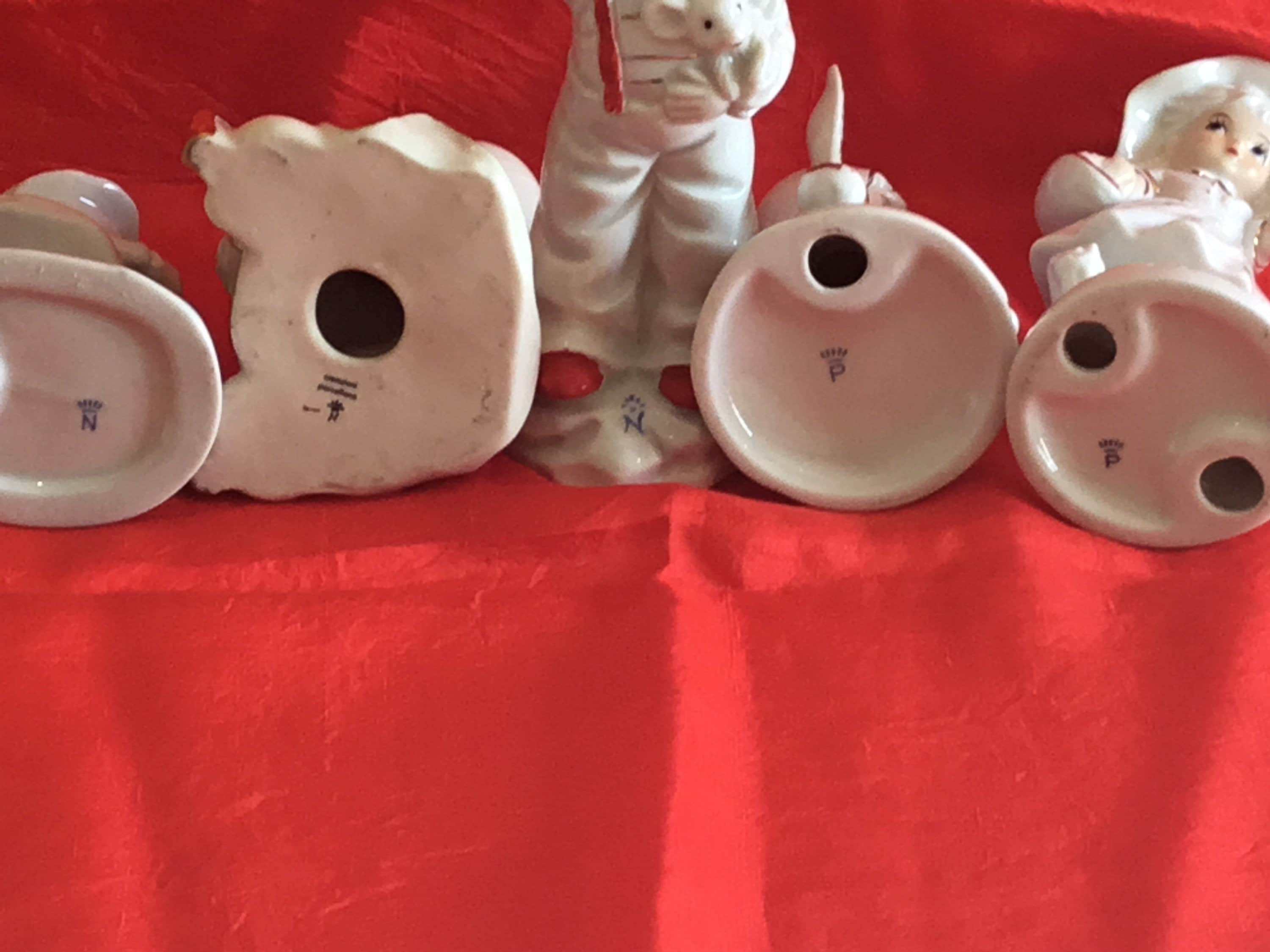 Vintage Porcelain Lot of Porcelain Figurines Capodimonte (1950s) — photo 7 of 7