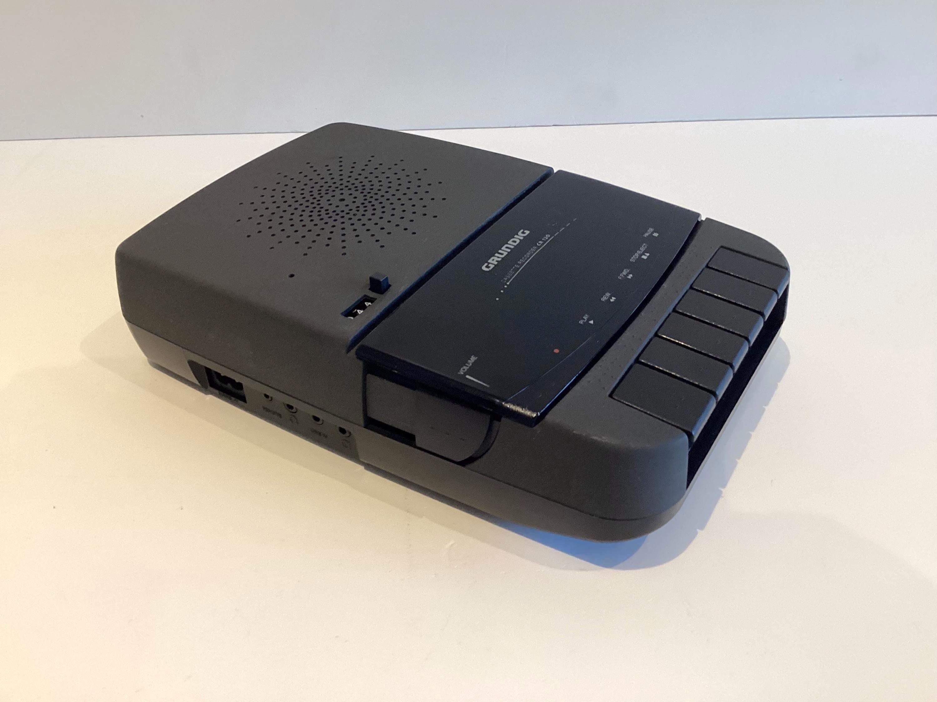 Vintage Cassette Recorder | Grundig CR 120 A 1985, Accessible Design, Tested Working — photo 2 of 11