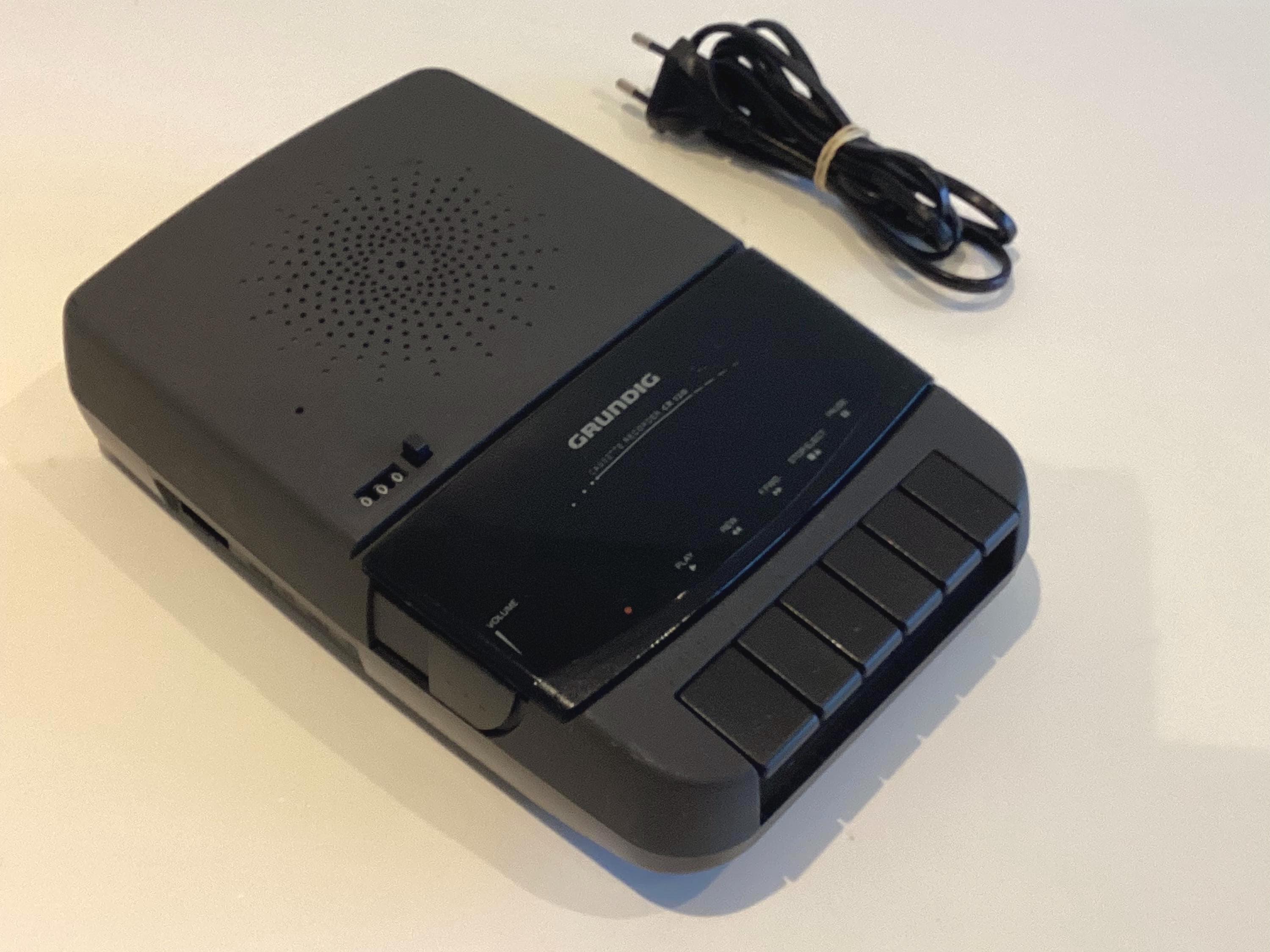 Vintage Cassette Recorder | Grundig CR 120 A 1985, Accessible Design, Tested Working — photo 7 of 11