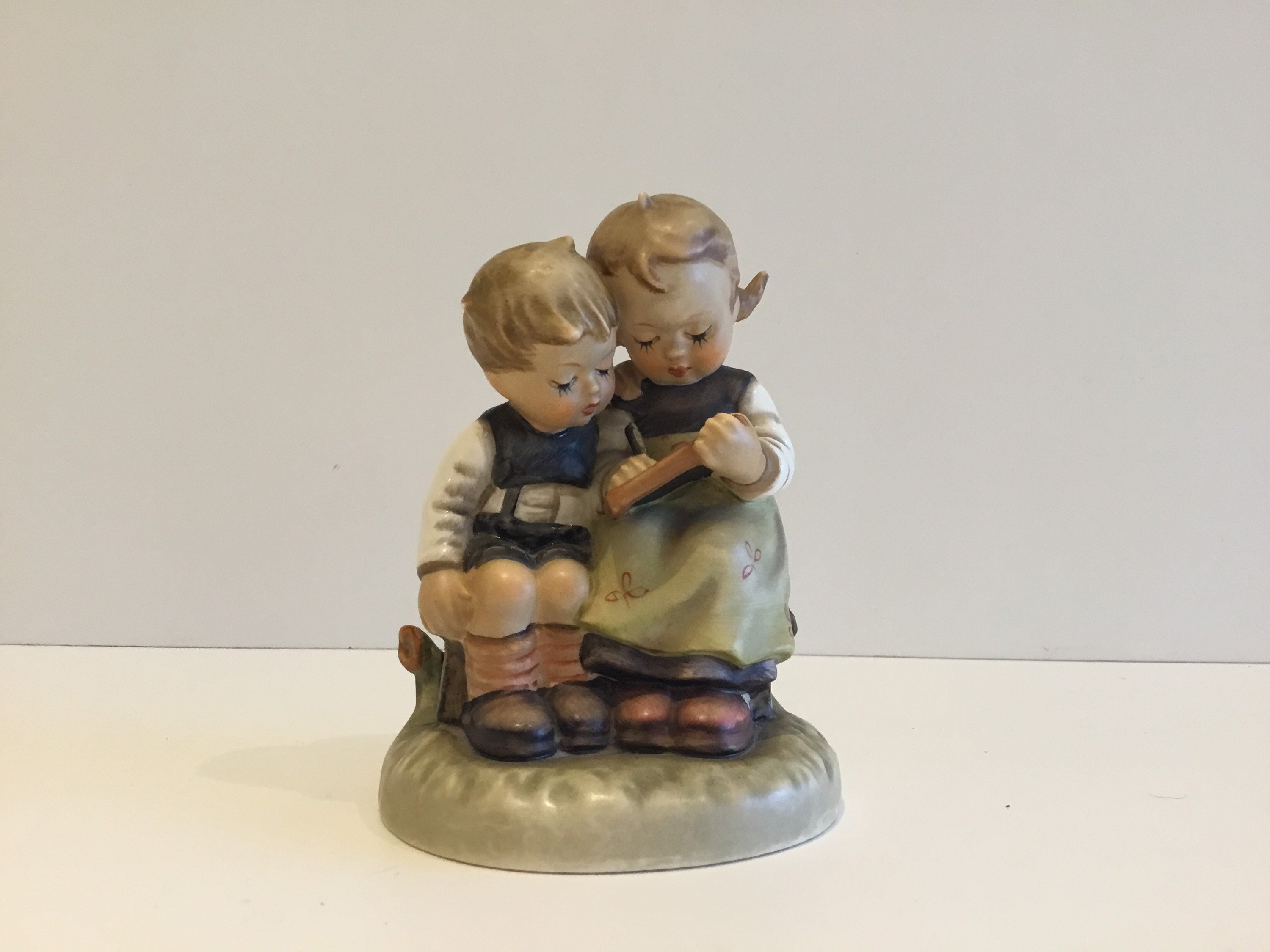 Vintage Figurine | 1950s Goebel Hummel Smart Little Sister, West Germany — photo 2 of 8