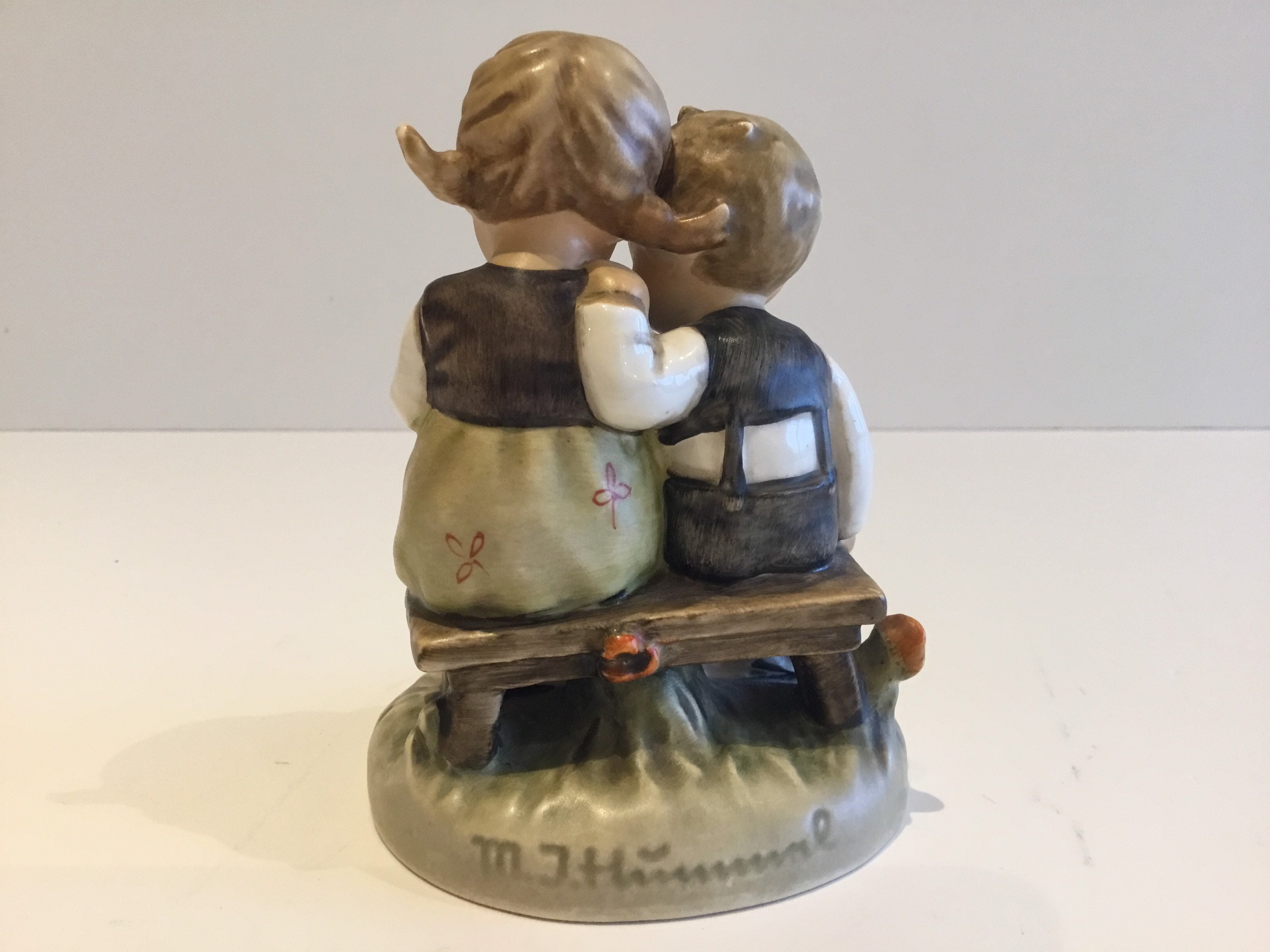 Vintage Figurine | 1950s Goebel Hummel Smart Little Sister, West Germany — photo 6 of 8