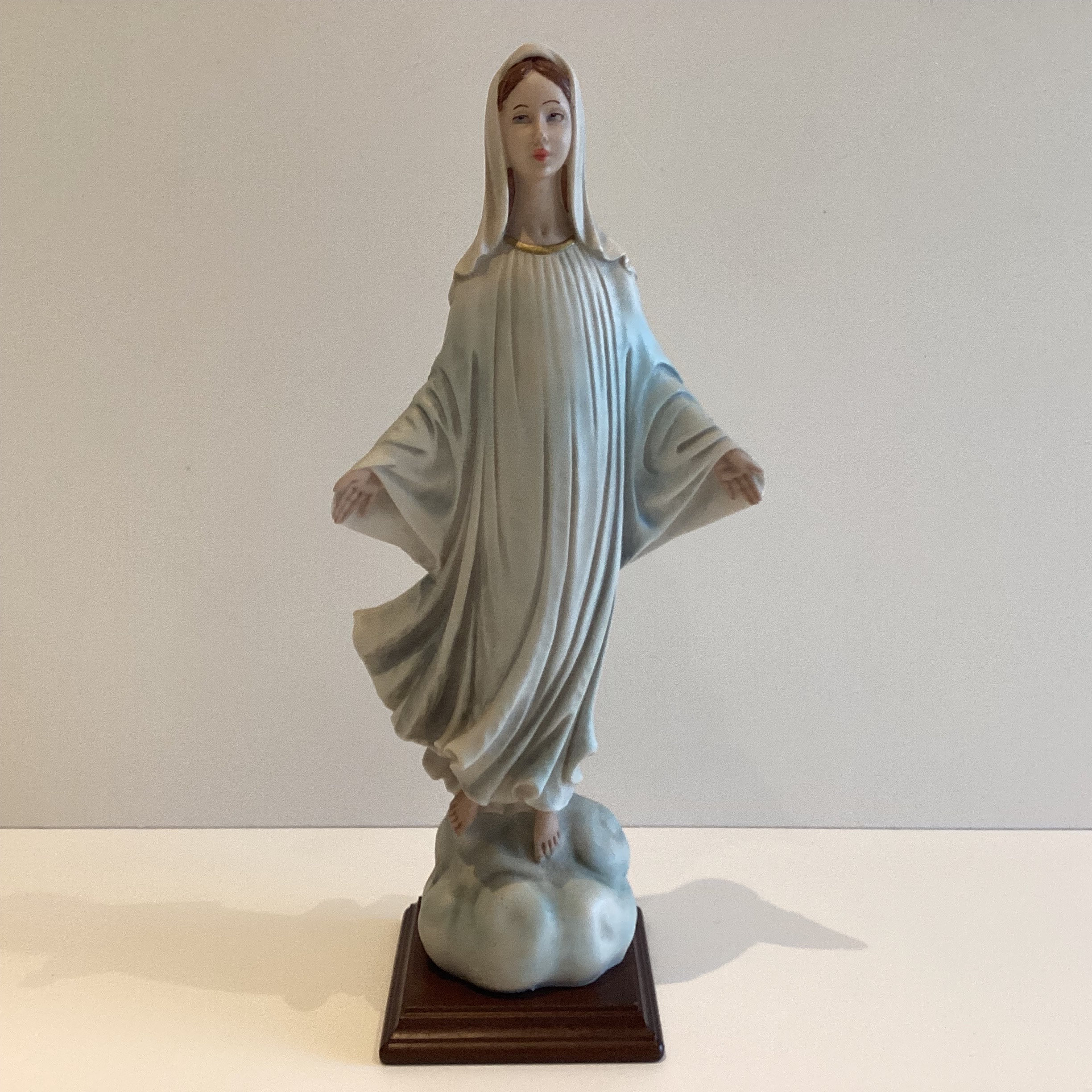 Vintage Sculpture – 1987 Large Figurine Italian Religious Art, Collecible Statue — photo 3 of 7