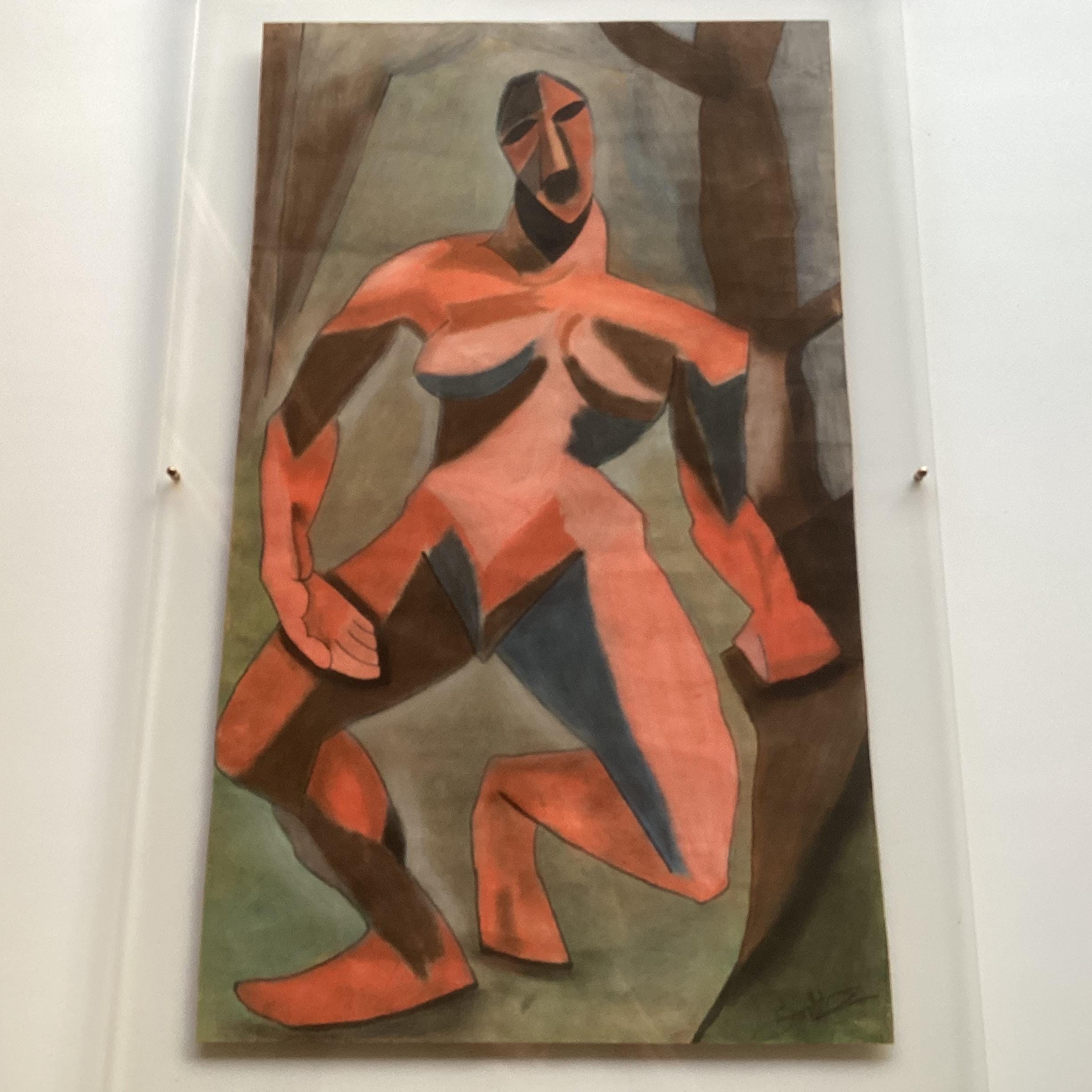 Art Painting Mike Bidlo Reproduction – The Dryad (After Picasso), 1980s Hand Painted — photo 4 of 8