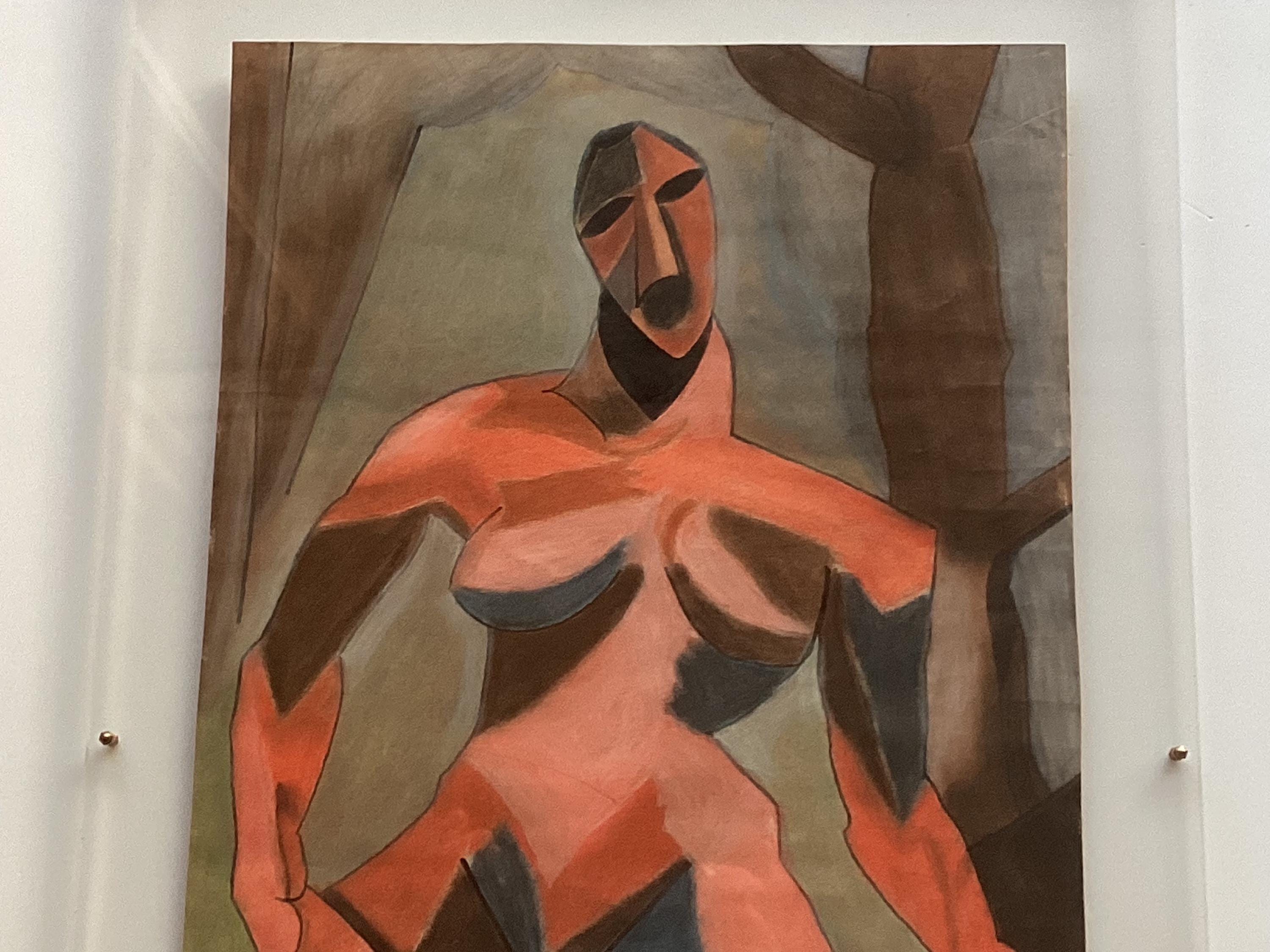 Art Painting Mike Bidlo Reproduction – The Dryad (After Picasso), 1980s Hand Painted — photo 5 of 8