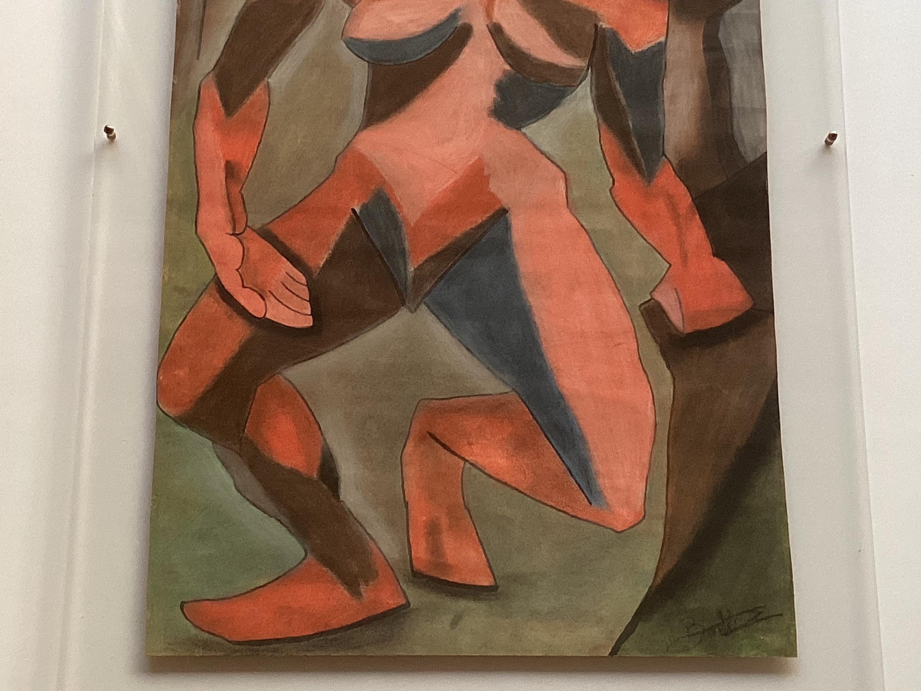 Art Painting Mike Bidlo Reproduction – The Dryad (After Picasso), 1980s Hand Painted — photo 6 of 8