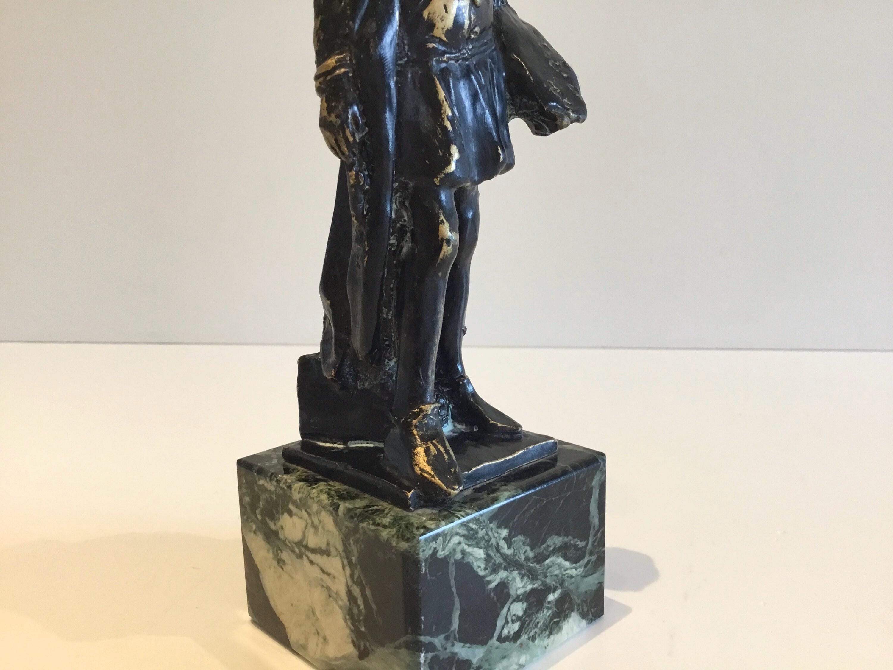 Vintage Italian Statuette – “Correggio” by Tirabassi (1950s, Florence) — photo 7 of 7