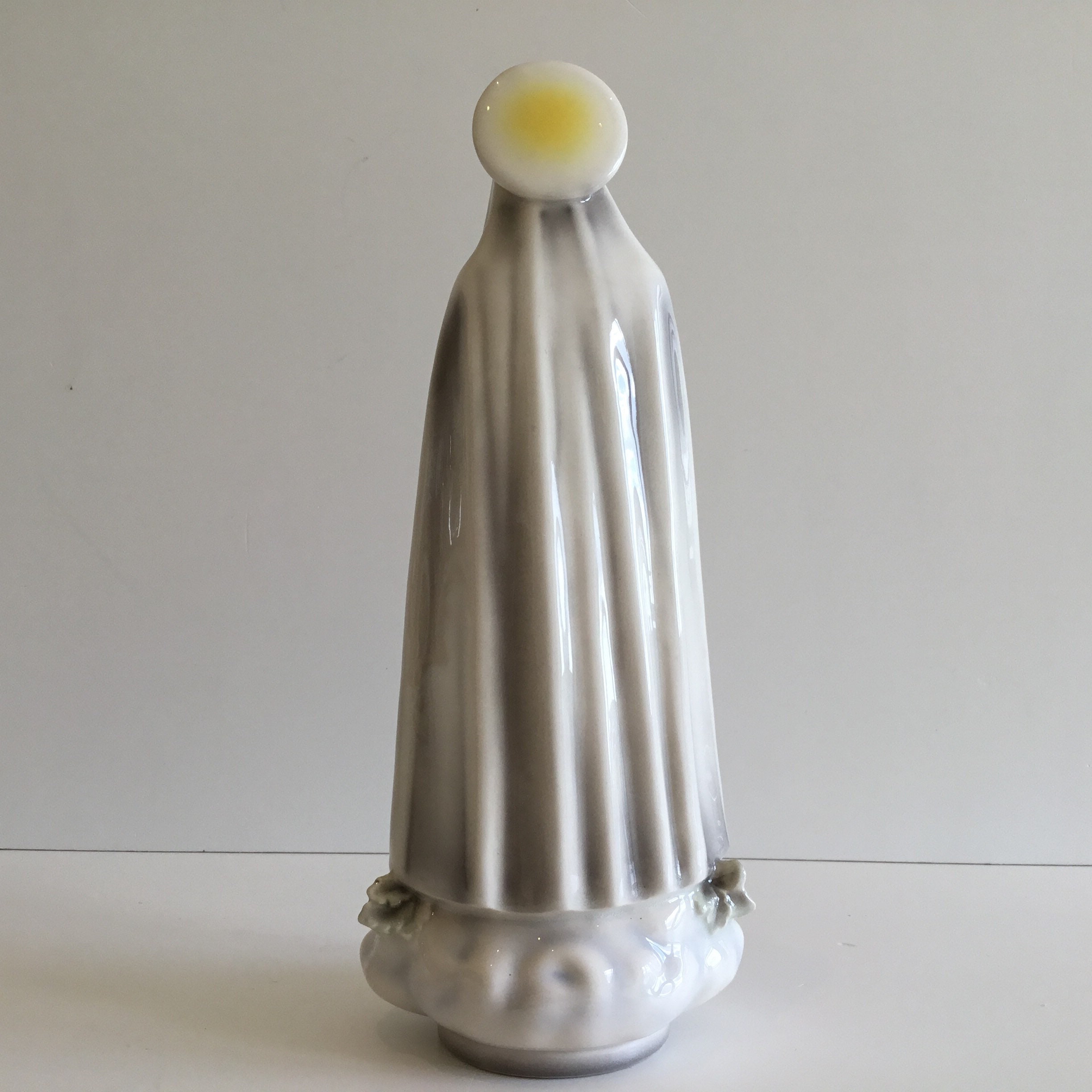 Vintage Porcelain Figurine | Keramos Wien Austria 1920s, Saint Mary Hand Painted Collectible — photo 5 of 9