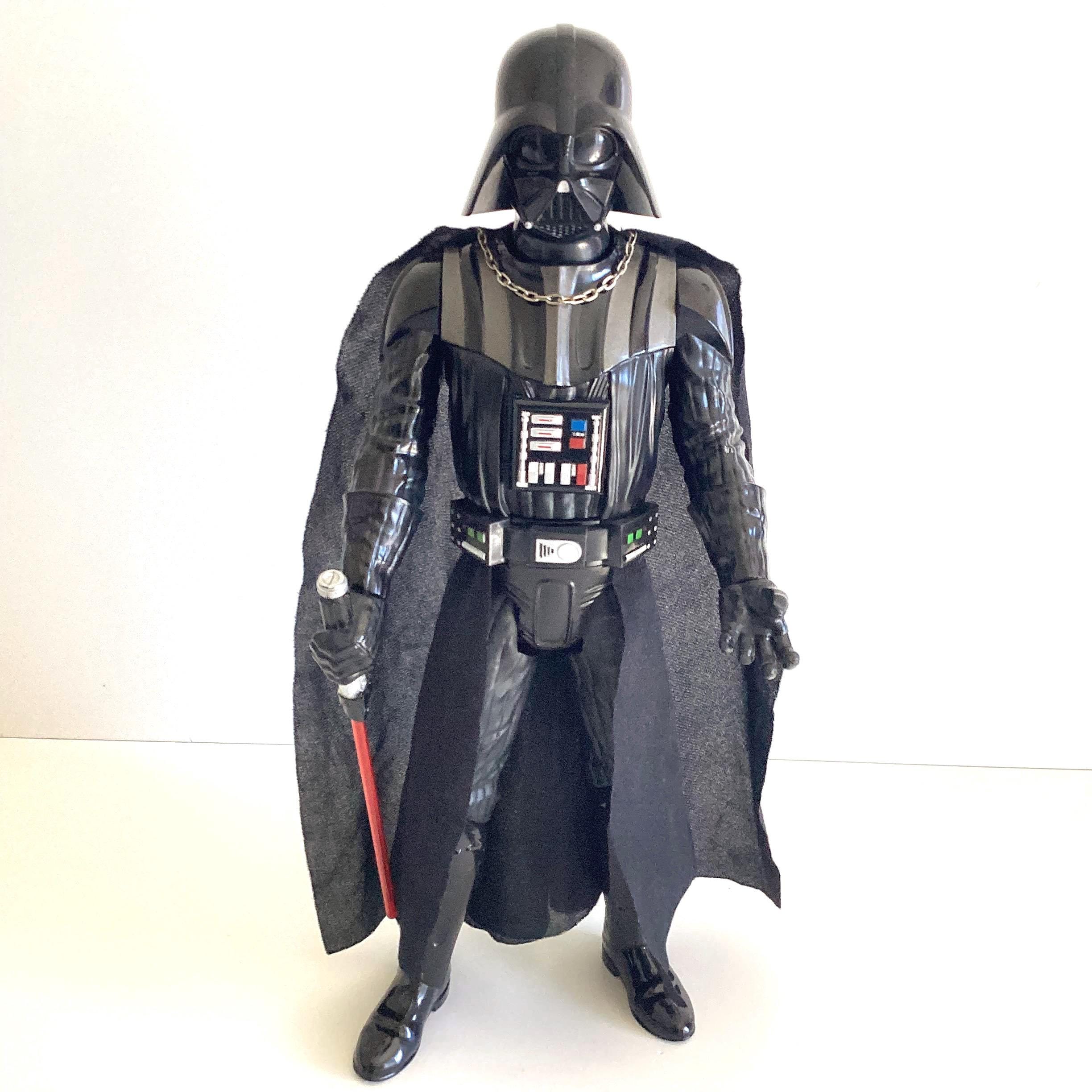 Vintage Star Wars Figure (2016) Darth Vader Electronic, Jakks Pacific Movable Sound Lightsaber — photo 4 of 11