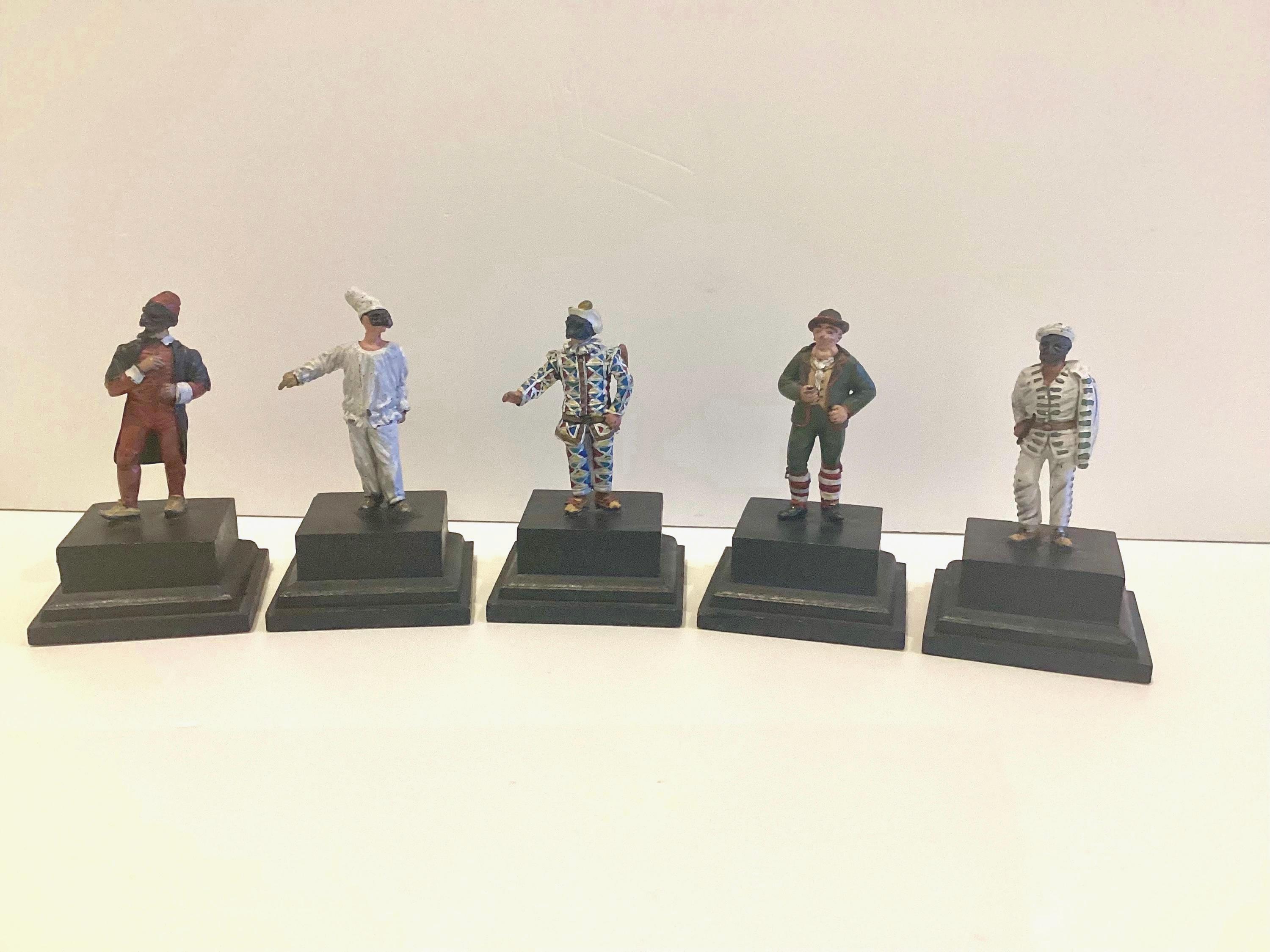 Vintage Sculpture | Diego Casella-Pc-1954 Hand Painted Figurines, Limited Edition 5/15 (1993) — photo 3 of 11