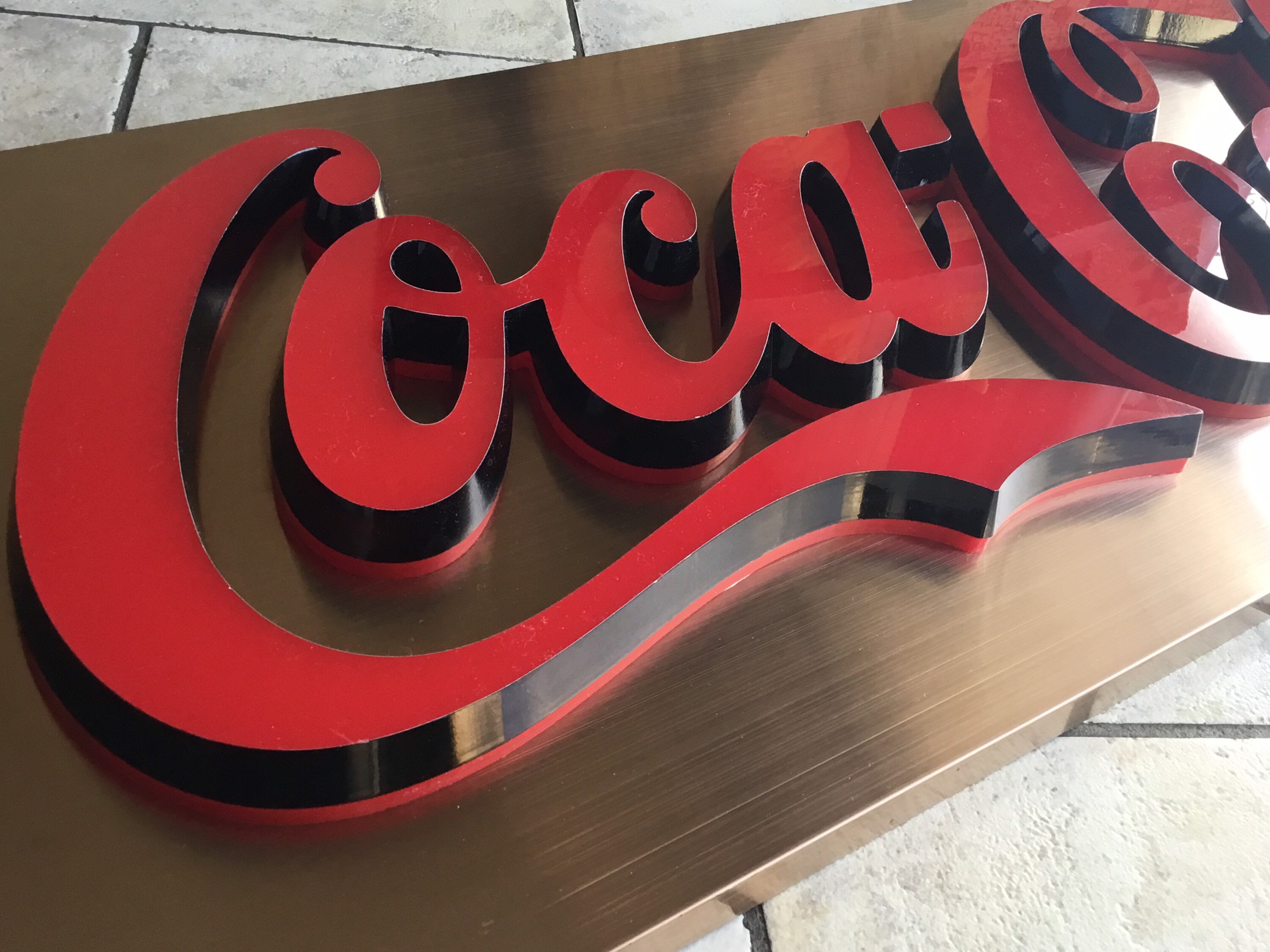 Vintage Lighted Sign Coca-Cola Original 1980s Indoor Decor — photo 5 of 8