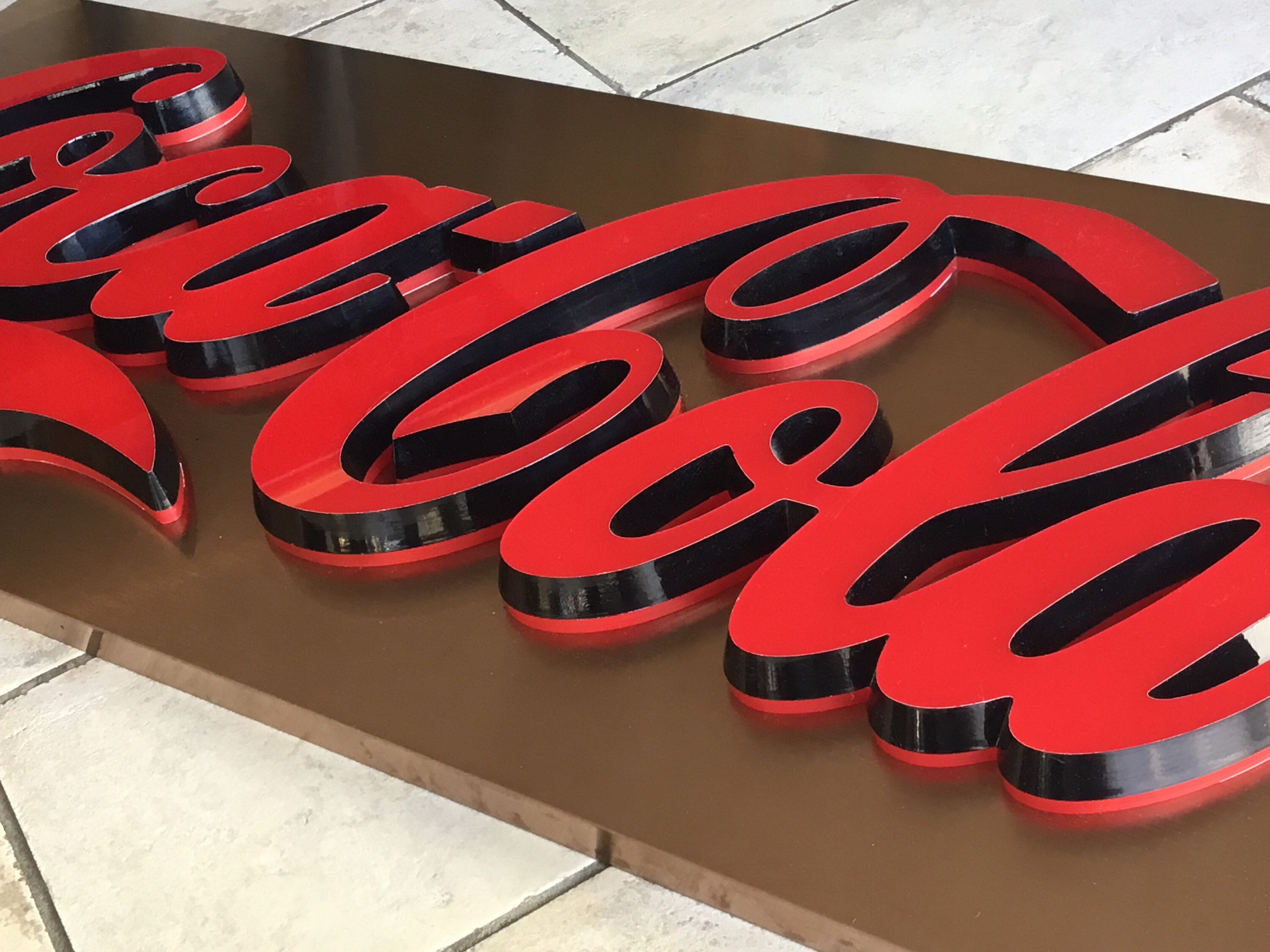 Vintage Lighted Sign Coca-Cola Original 1980s Indoor Decor — photo 7 of 8