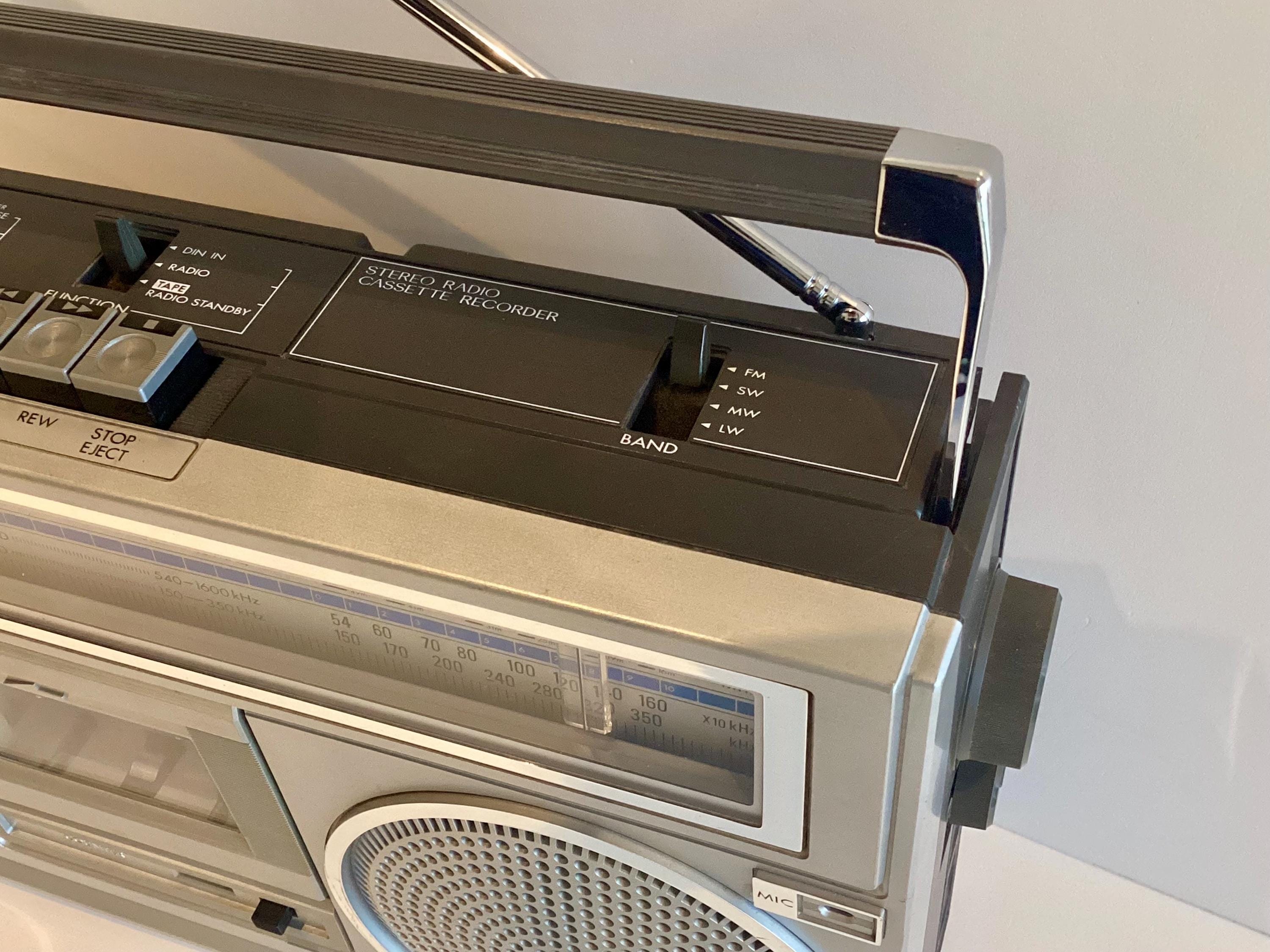 Vintage Boombox | JVC RC- 555 L (Japan 1980s) Stereo Radio Cassette Recorder, Working — photo 7 of 11